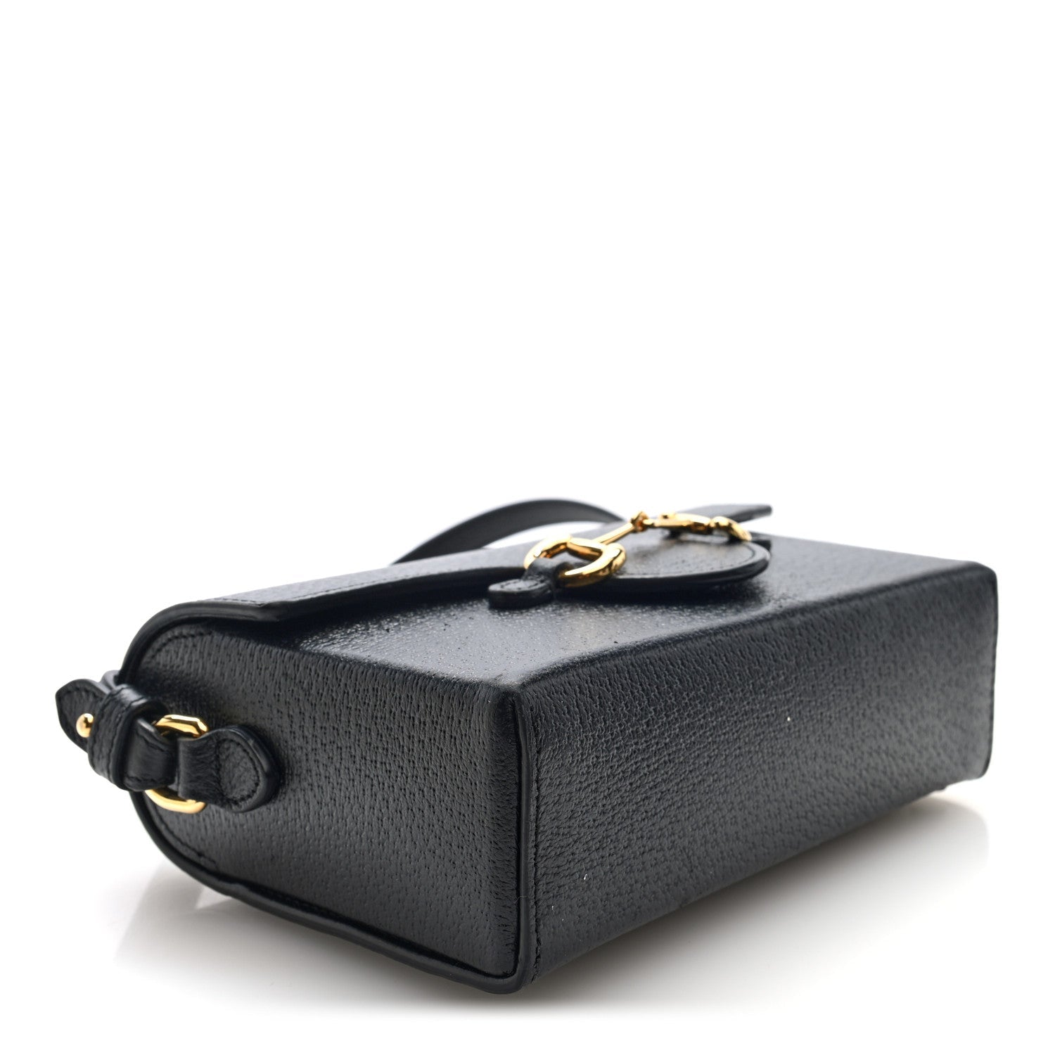 Calfskin Horsebit 1955 Shoulder Bag Black
