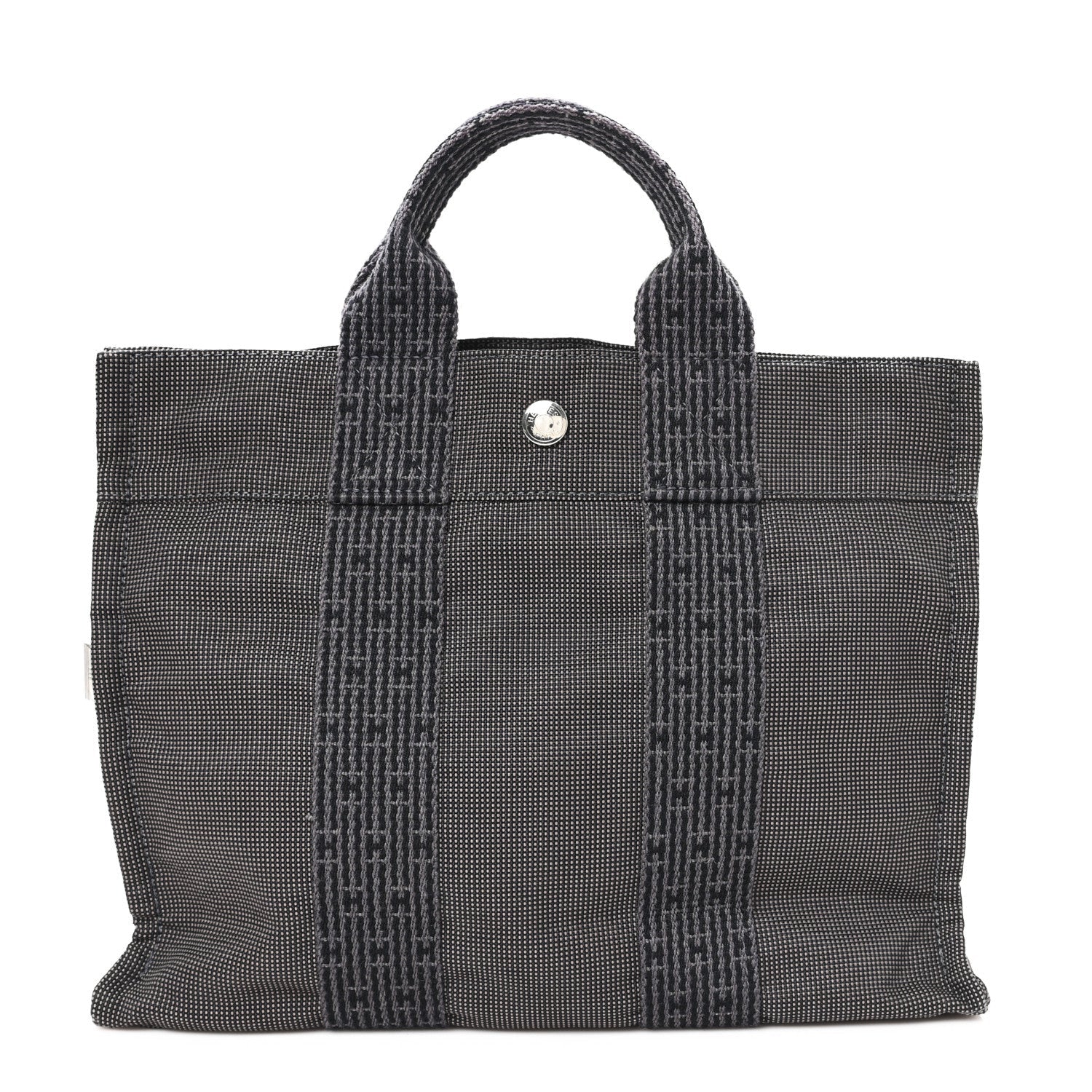 Canvas Herline PM Tote Grey