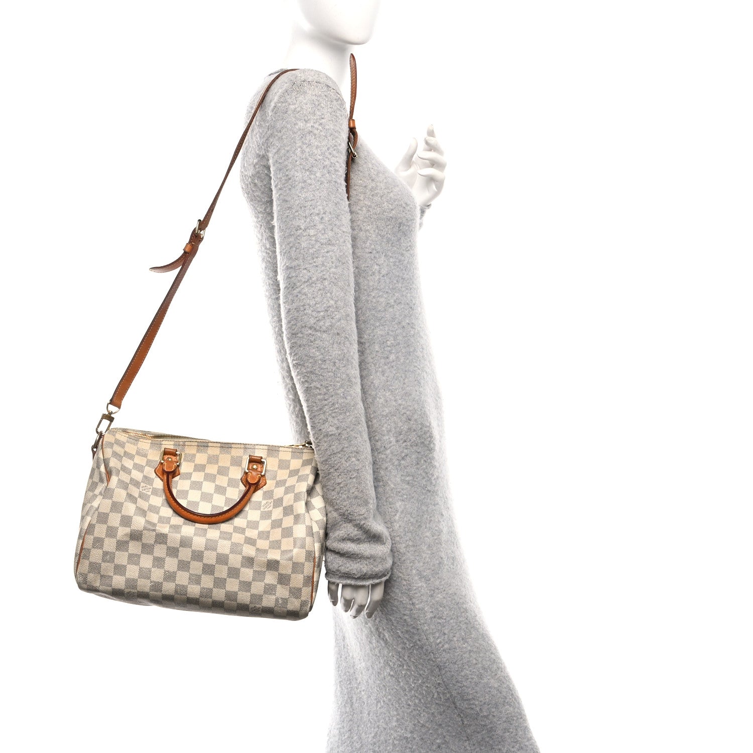 Damier Azur Speedy Bandouliere 30
