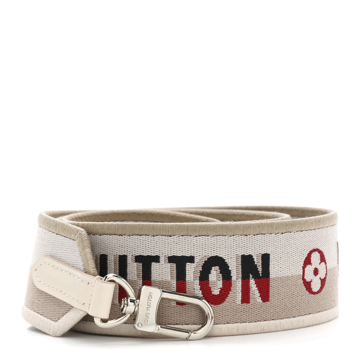 Jacquard Speedy Bandouliere 20 Shoulder Strap Beige White