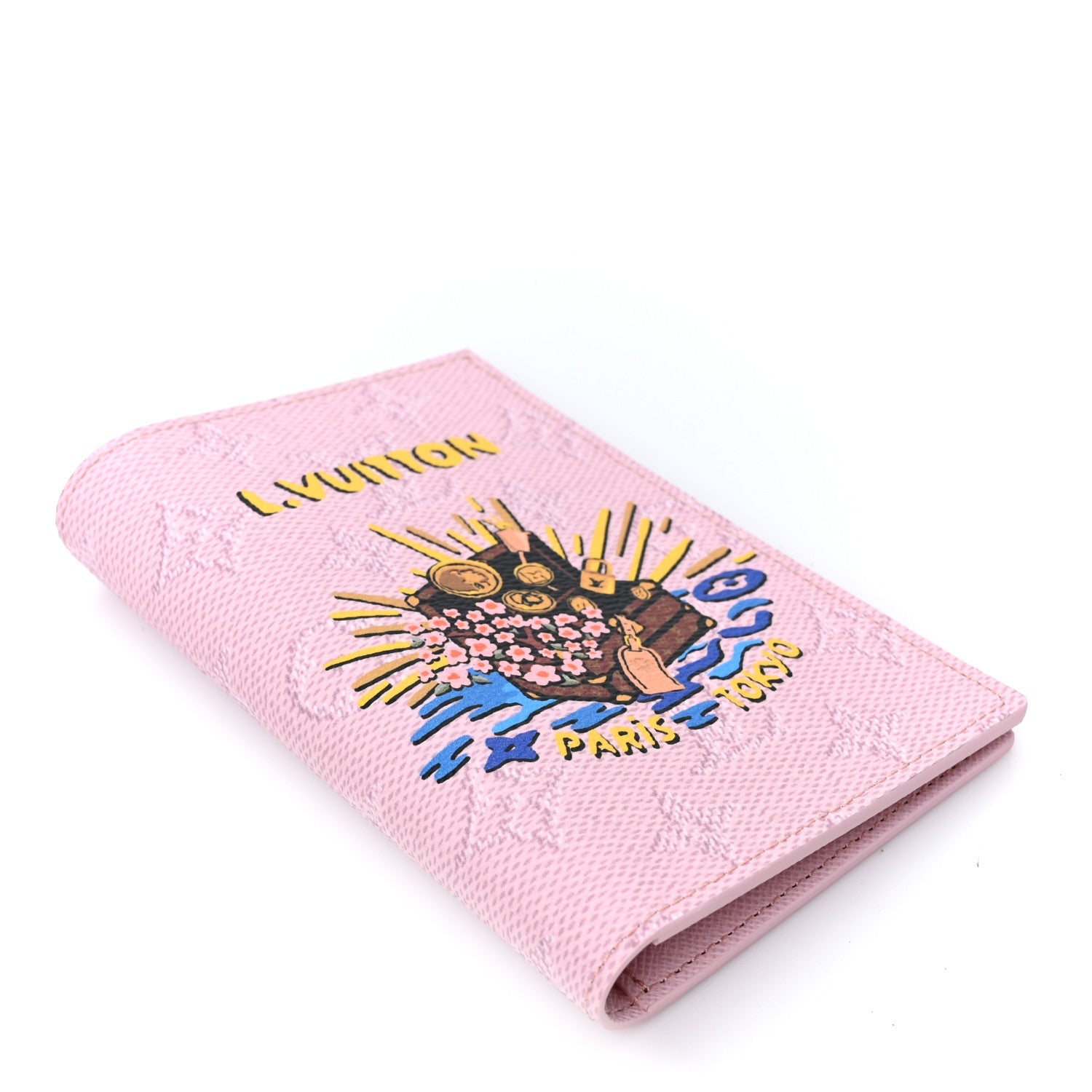 Monogram Paris Tokyo Pocket Organizer NM Pink