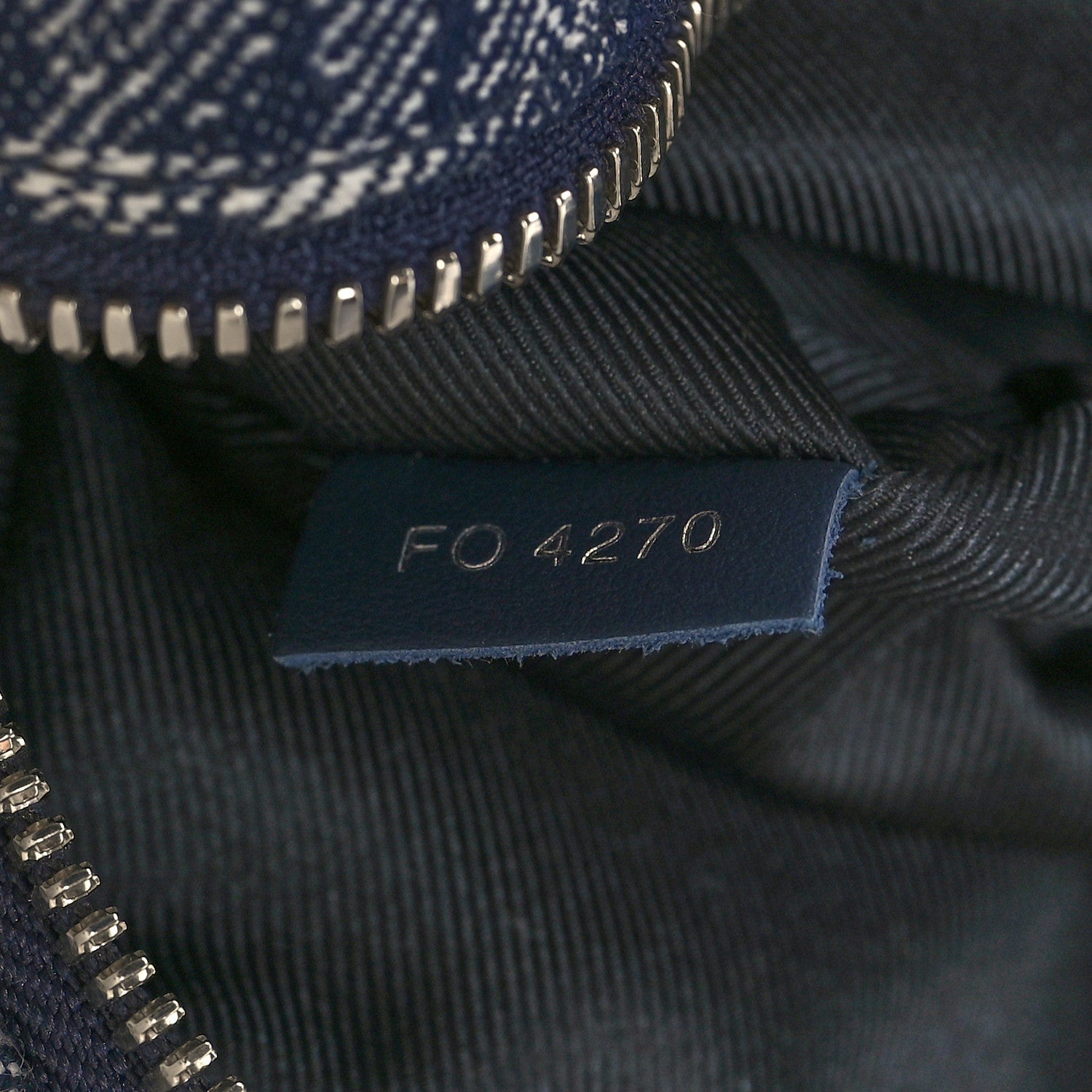 Monogram Tapestry Canvas Monogram Outdoor Bumbag Bleu