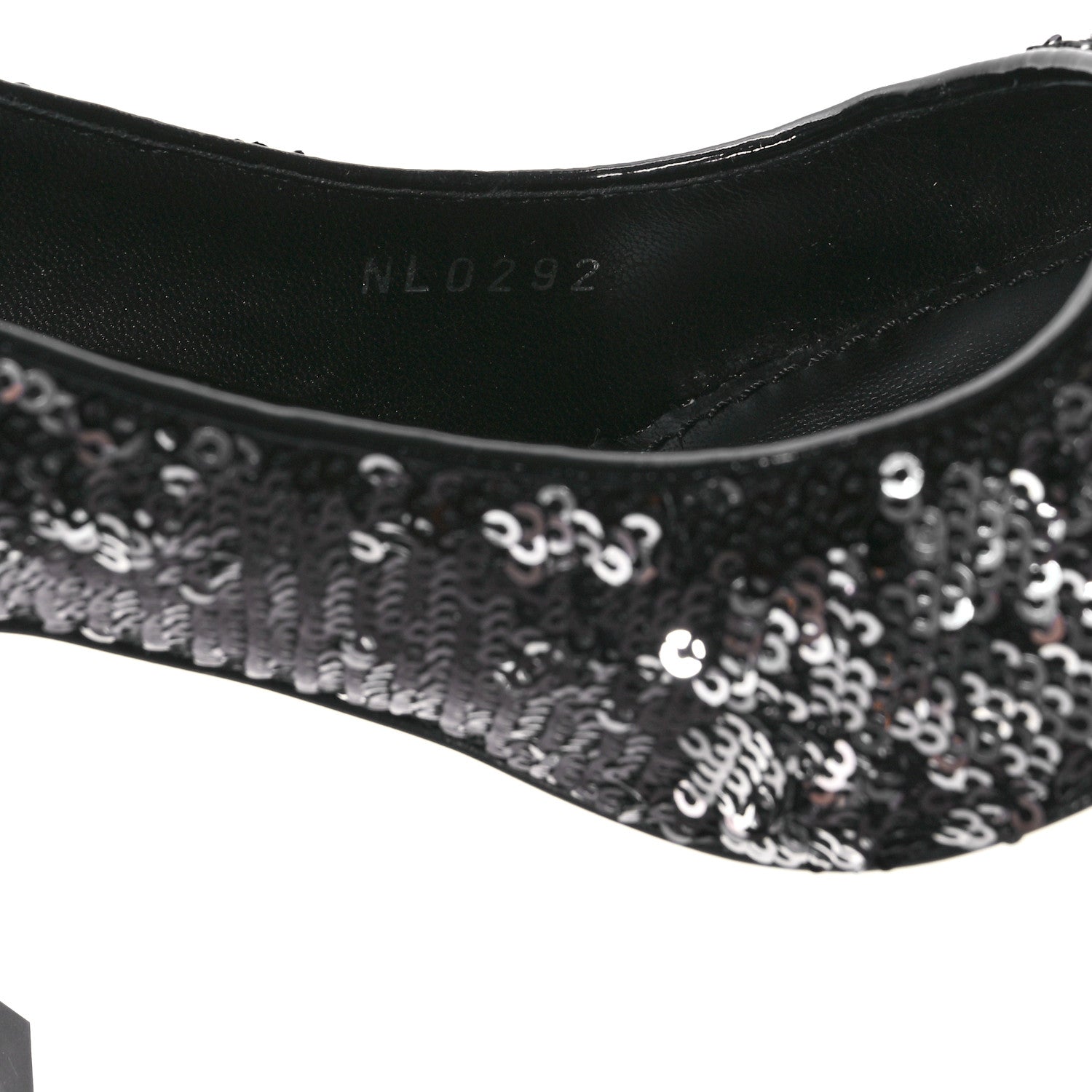 Sequin Sparkle Pumps 38 Argent
