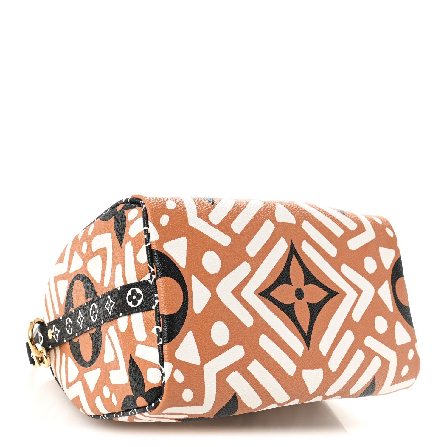 Monogram Giant Crafty Speedy Bandouliere 25 Creme Caramel