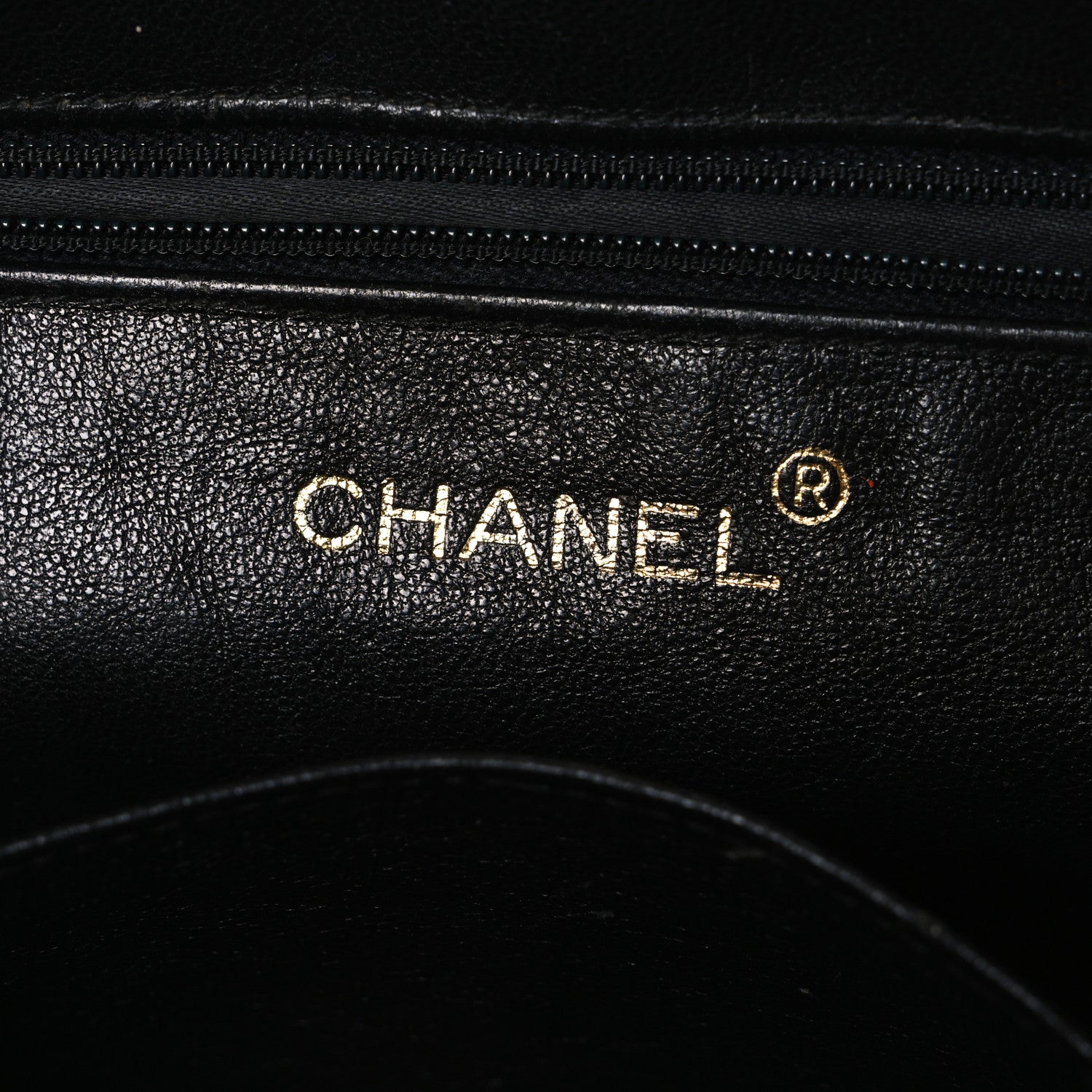 Lambskin Quilted CC Tassel Camera Case Black