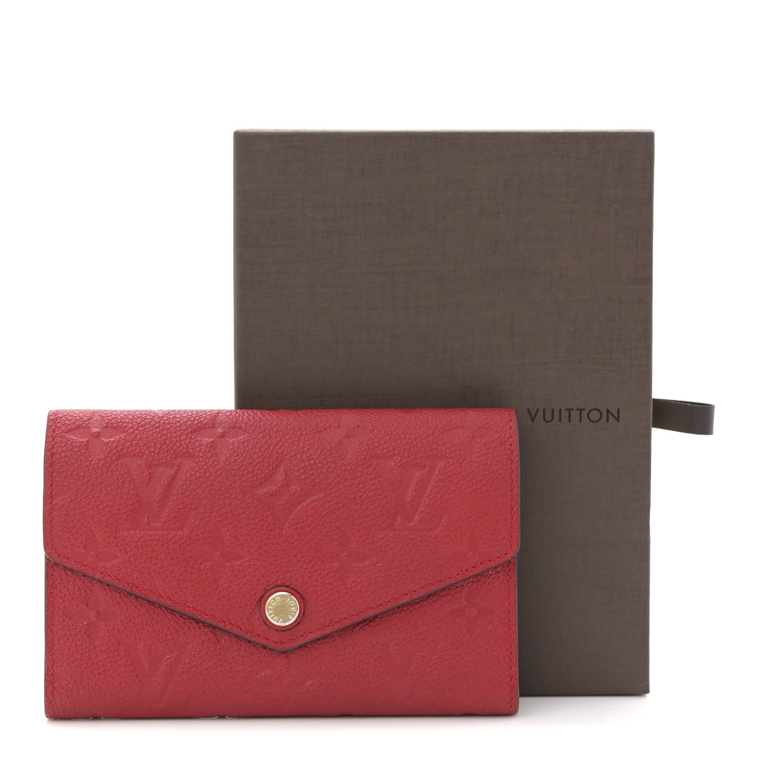 Empreinte Compact Curieuse Wallet Cherry