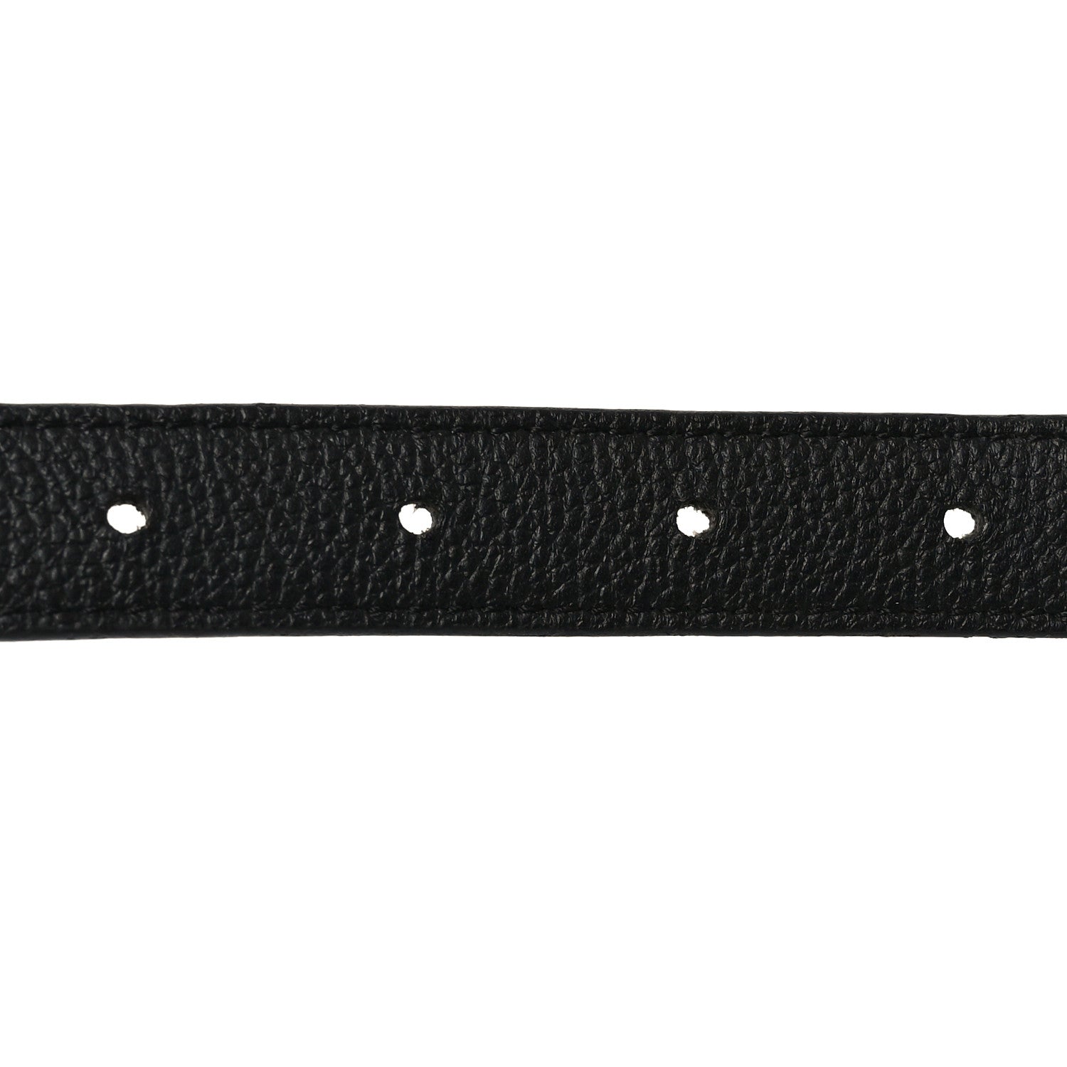 Calfskin Monogram 25mm LV Circle Reversible 80 32 Belt Black