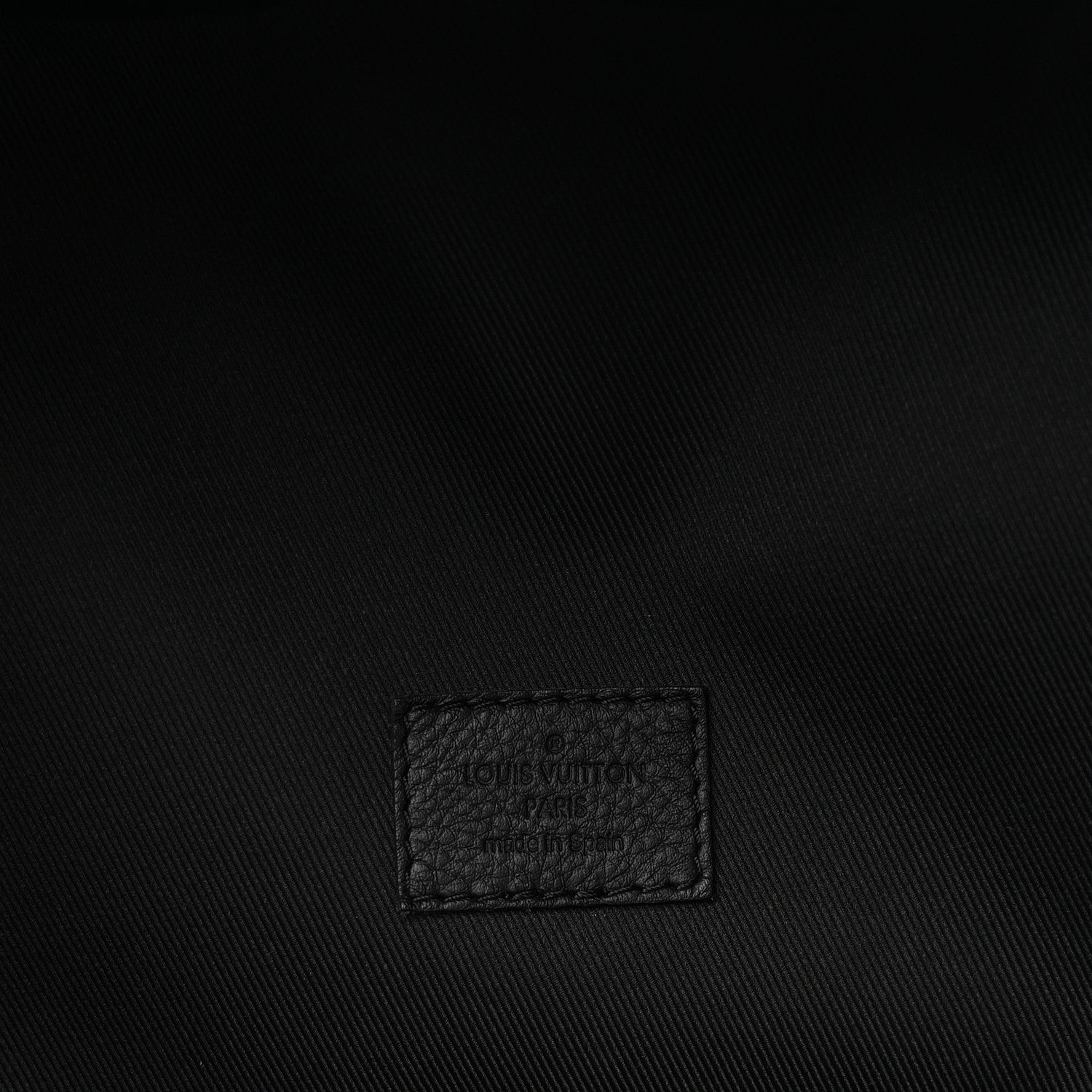 Calfskin Monogram Shadow Discovery Backpack  Black