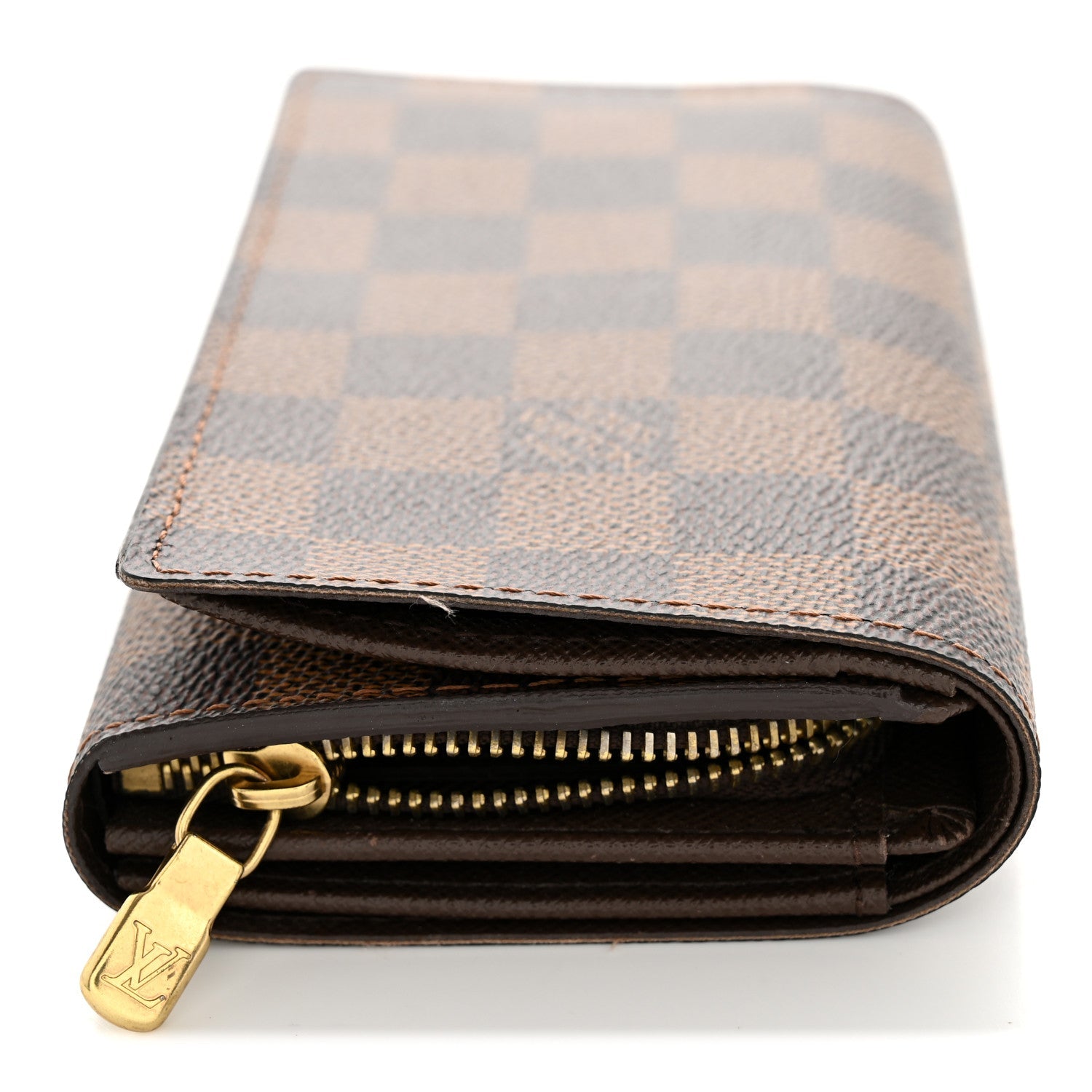 Damier Ebene Porte-Monnaie Billets Tresor Wallet