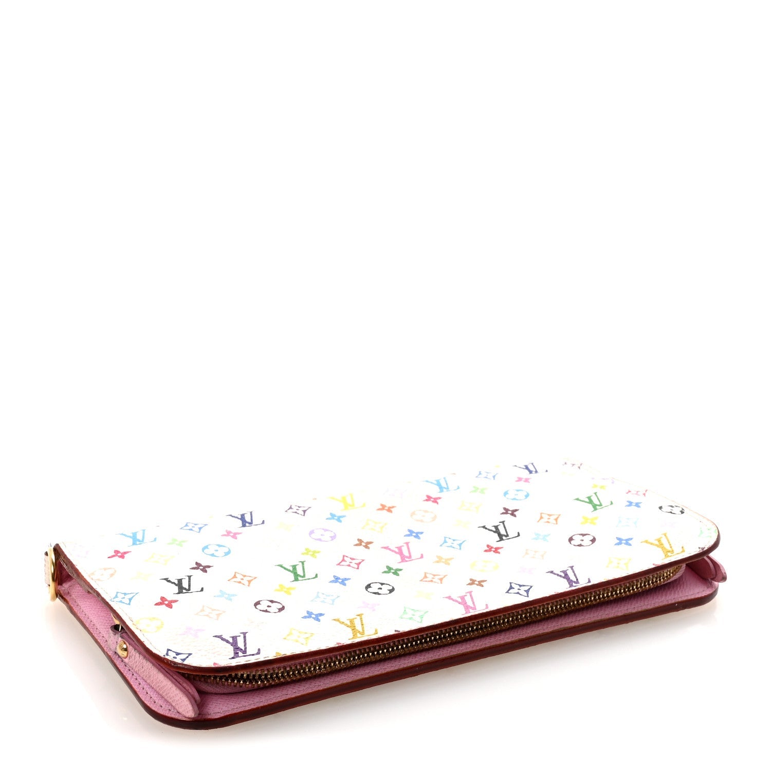 Monogram Multicolor Insolite Wallet White Litchi