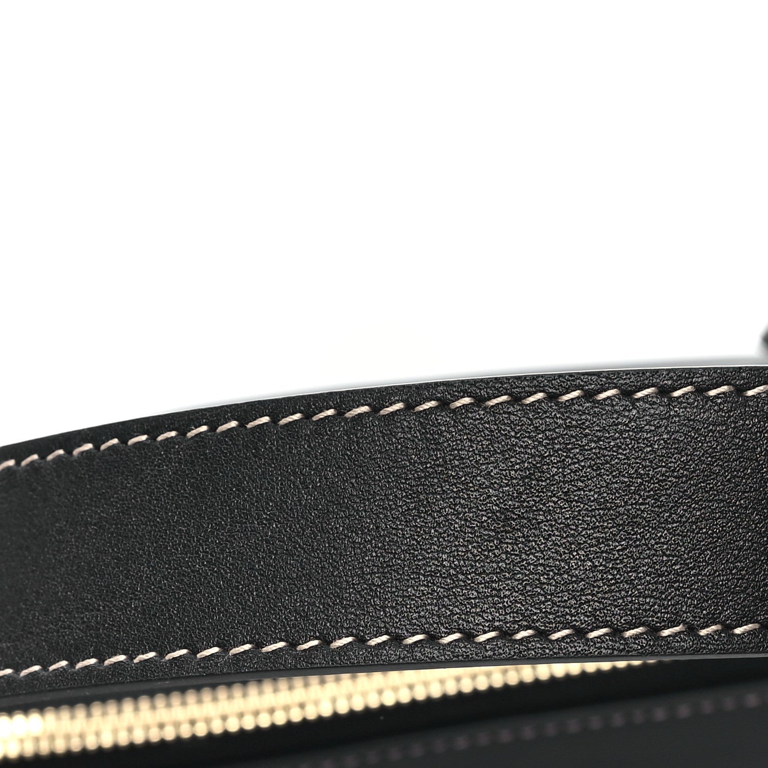 Calfskin Medium Emblem Shoulder Bag Black