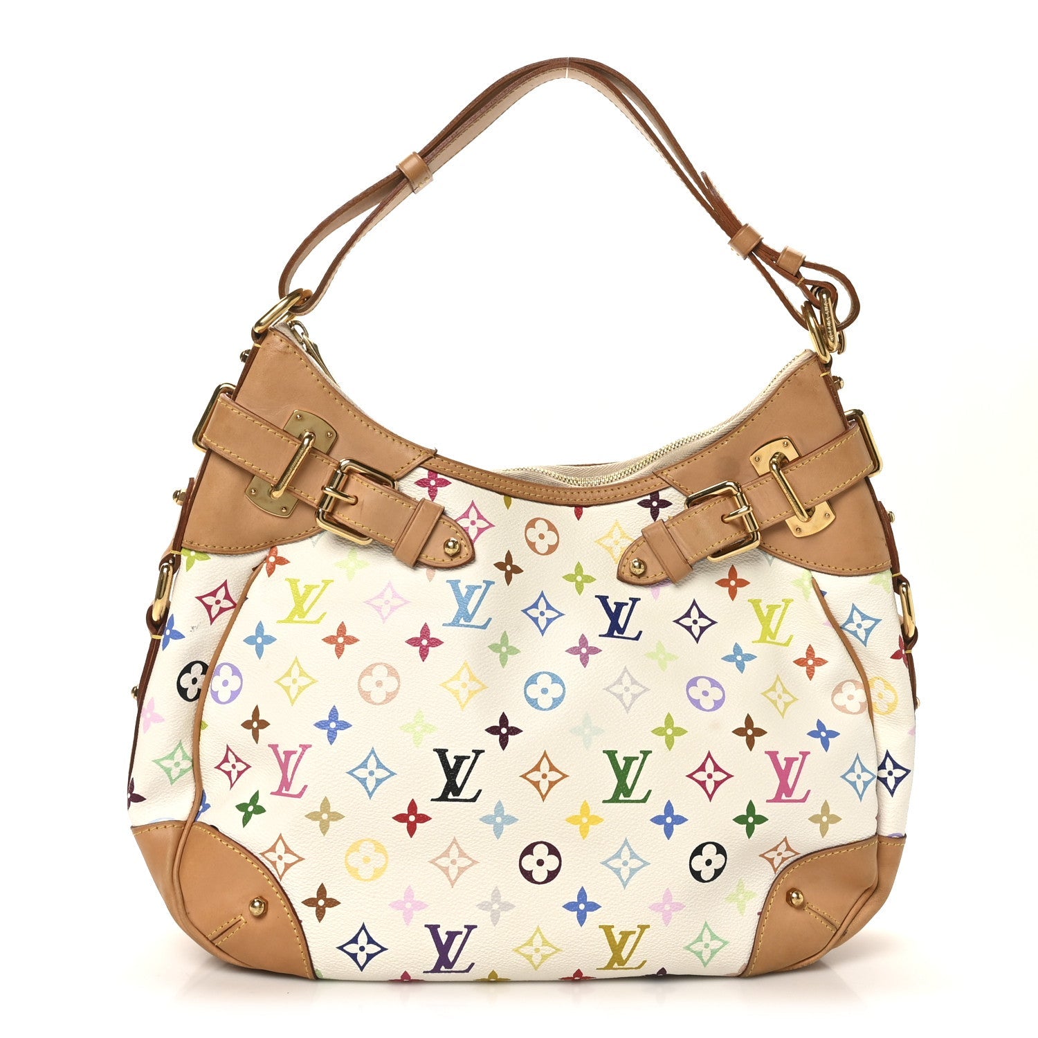 Monogram Multicolor Greta White