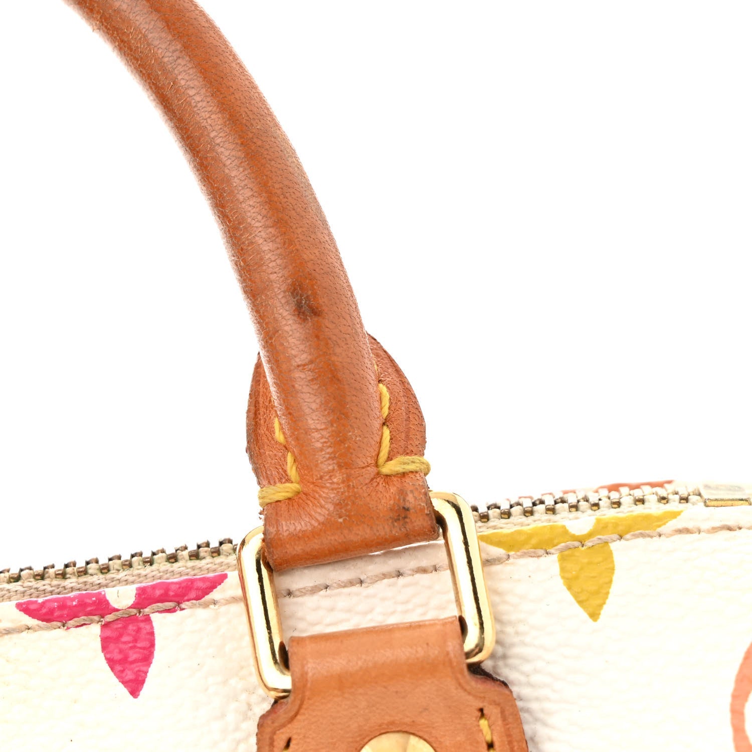 Monogram Multicolor Mini Sac HL Speedy White