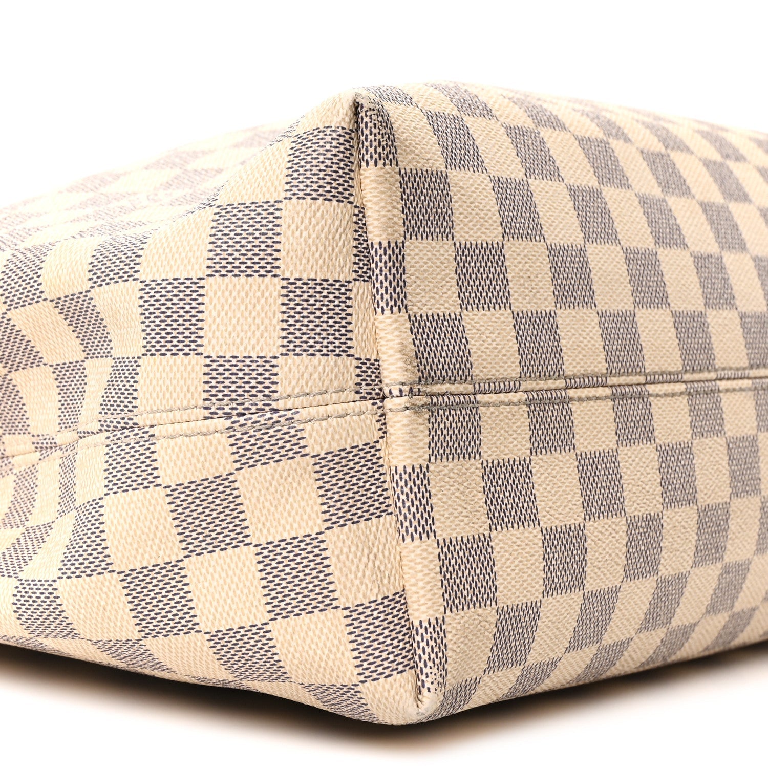 Damier Azur Graceful MM Rose Ballerine