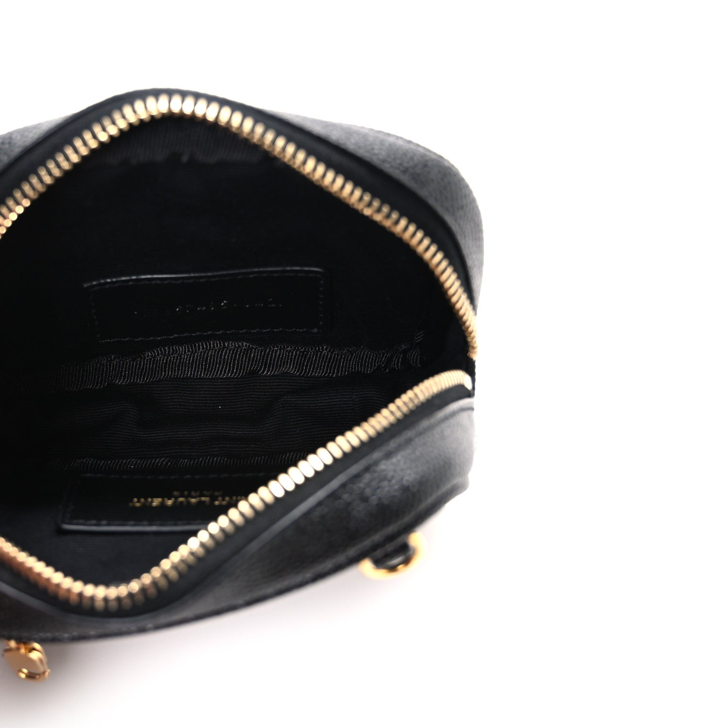 Grain De Poudre Matelasse Monogram Baby Lou Camera Bag Black