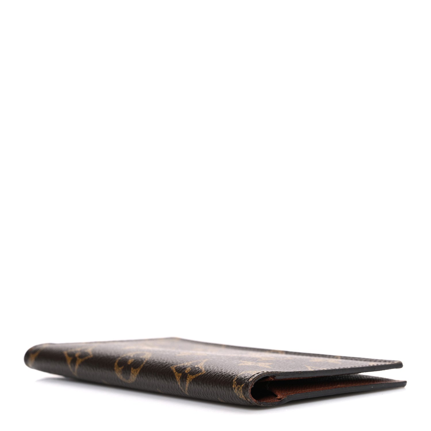 Monogram Checkbook Holder Case Wallet