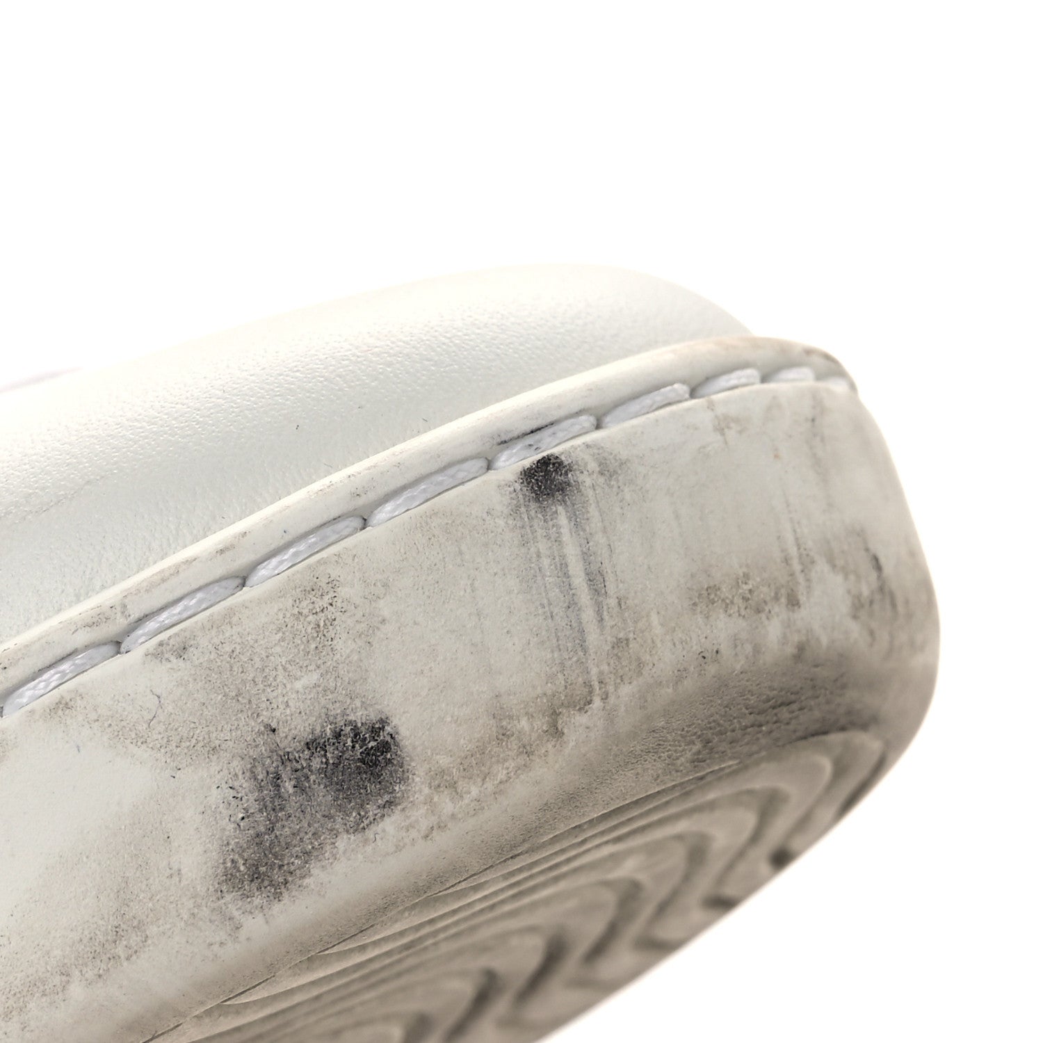 Calfskin Ayers Bee Embroidered Womens Ace Sneakers 36 White Green