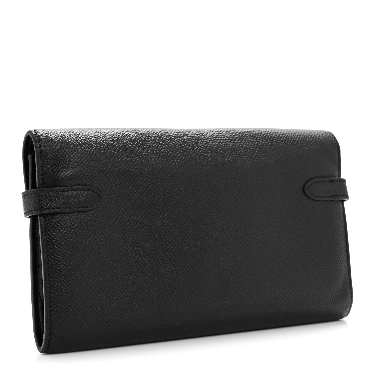 Epsom Kelly Longue Wallet Black