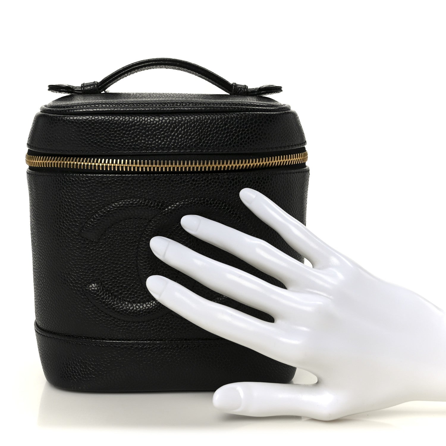 Caviar Vanity Cosmetic Case Black