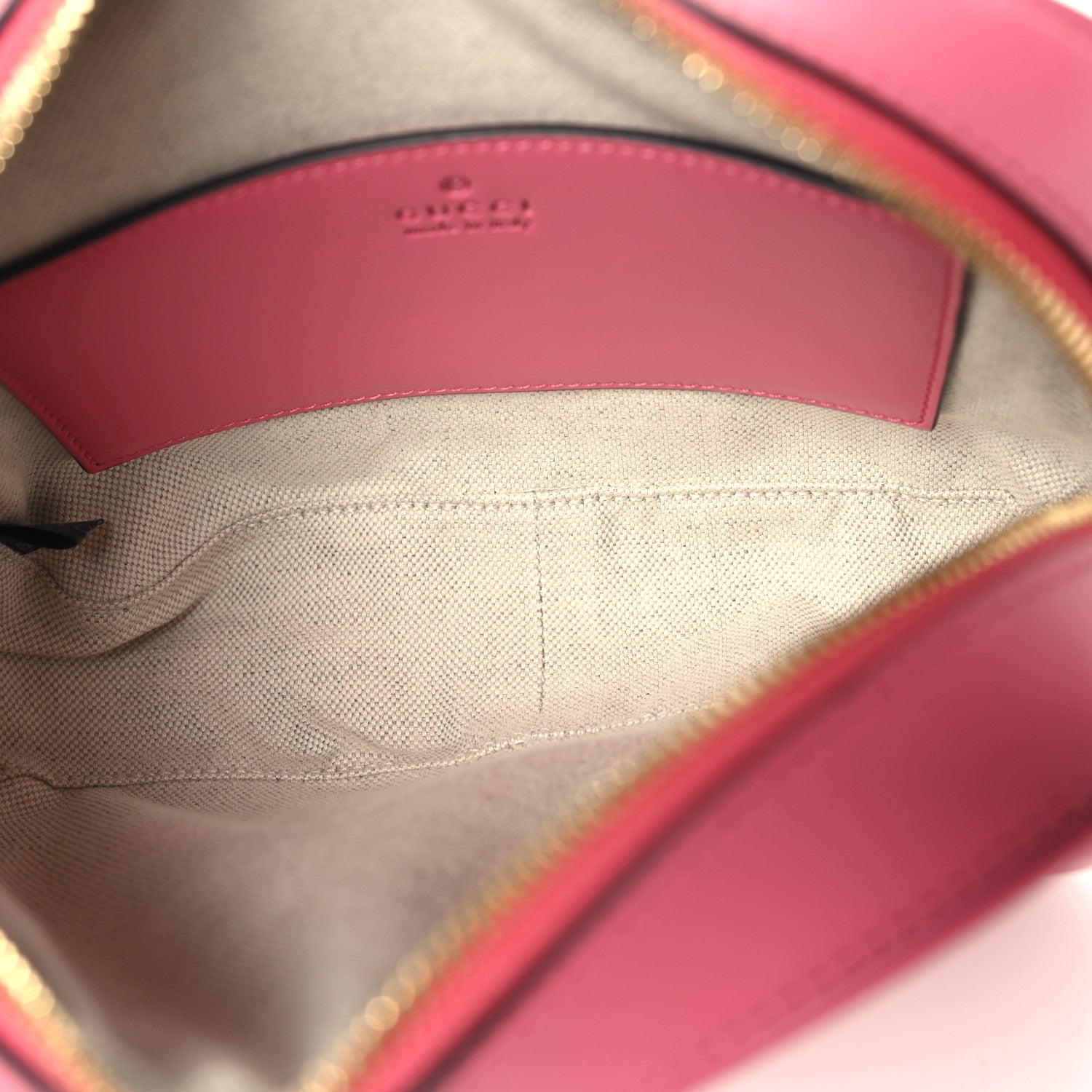 Calfskin GG Matelasse Small Shoulder Bag Rhodamine Pink Natural