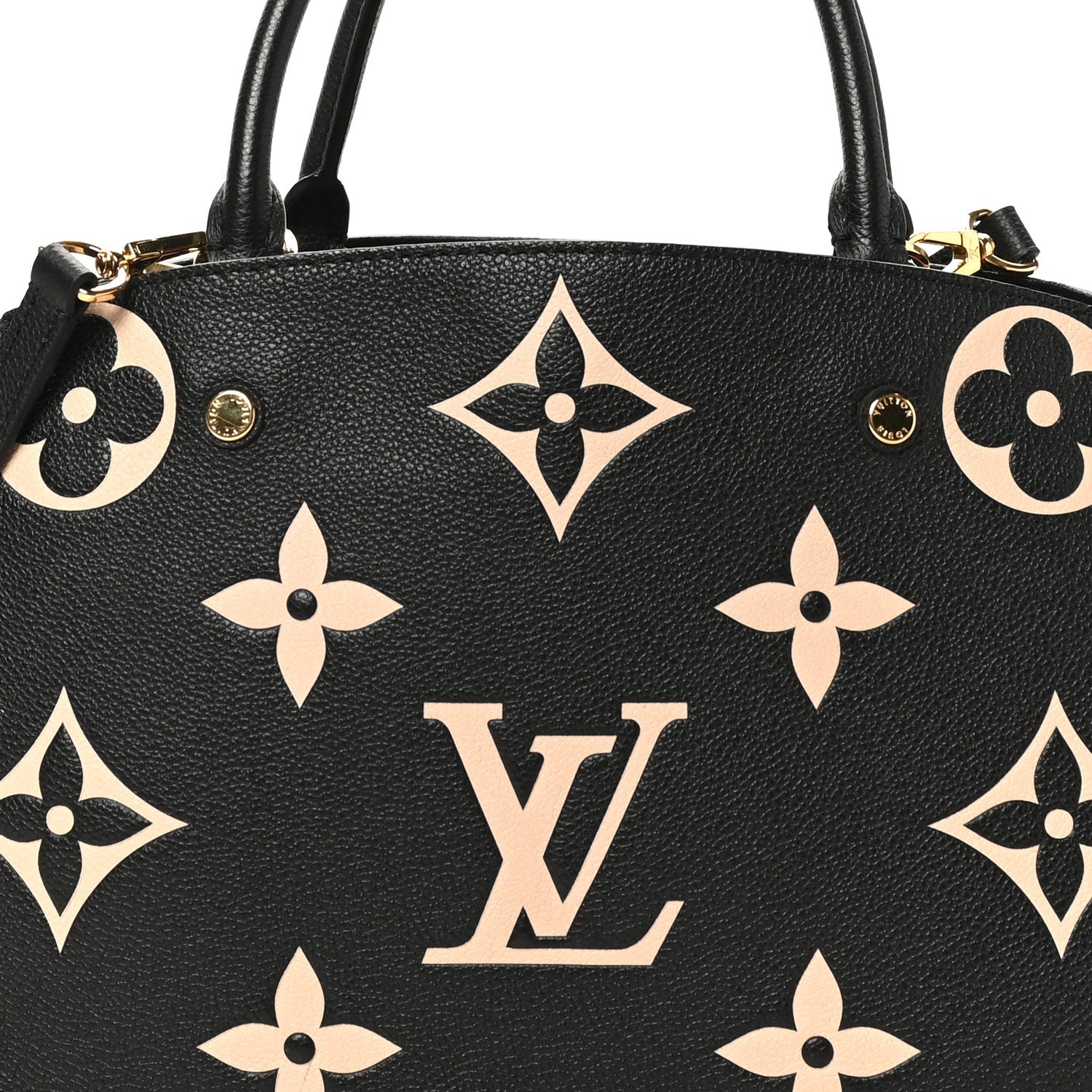 Empreinte Monogram Giant Montaigne MM Black Beige