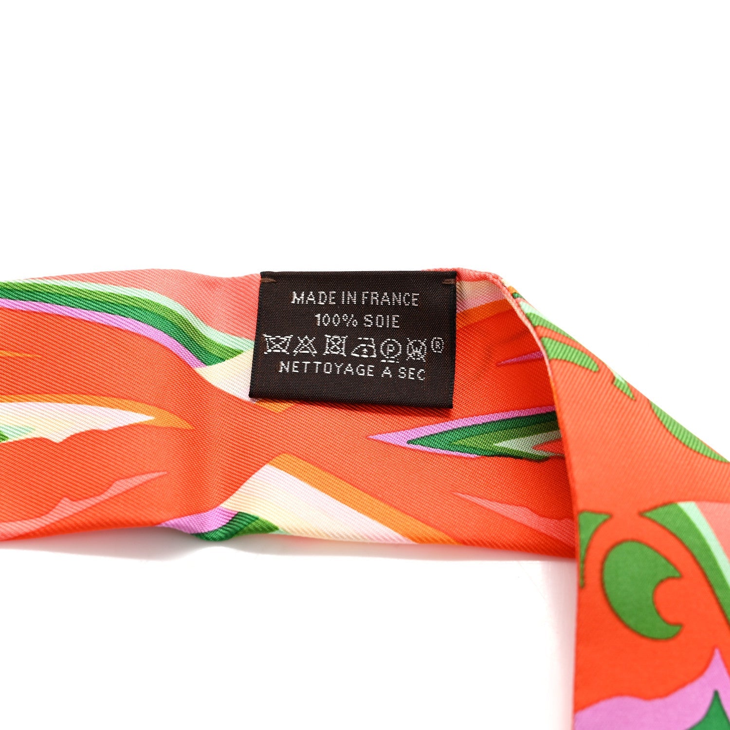 Silk Brides De Gala Shadow Twilly Orange Vert Corail