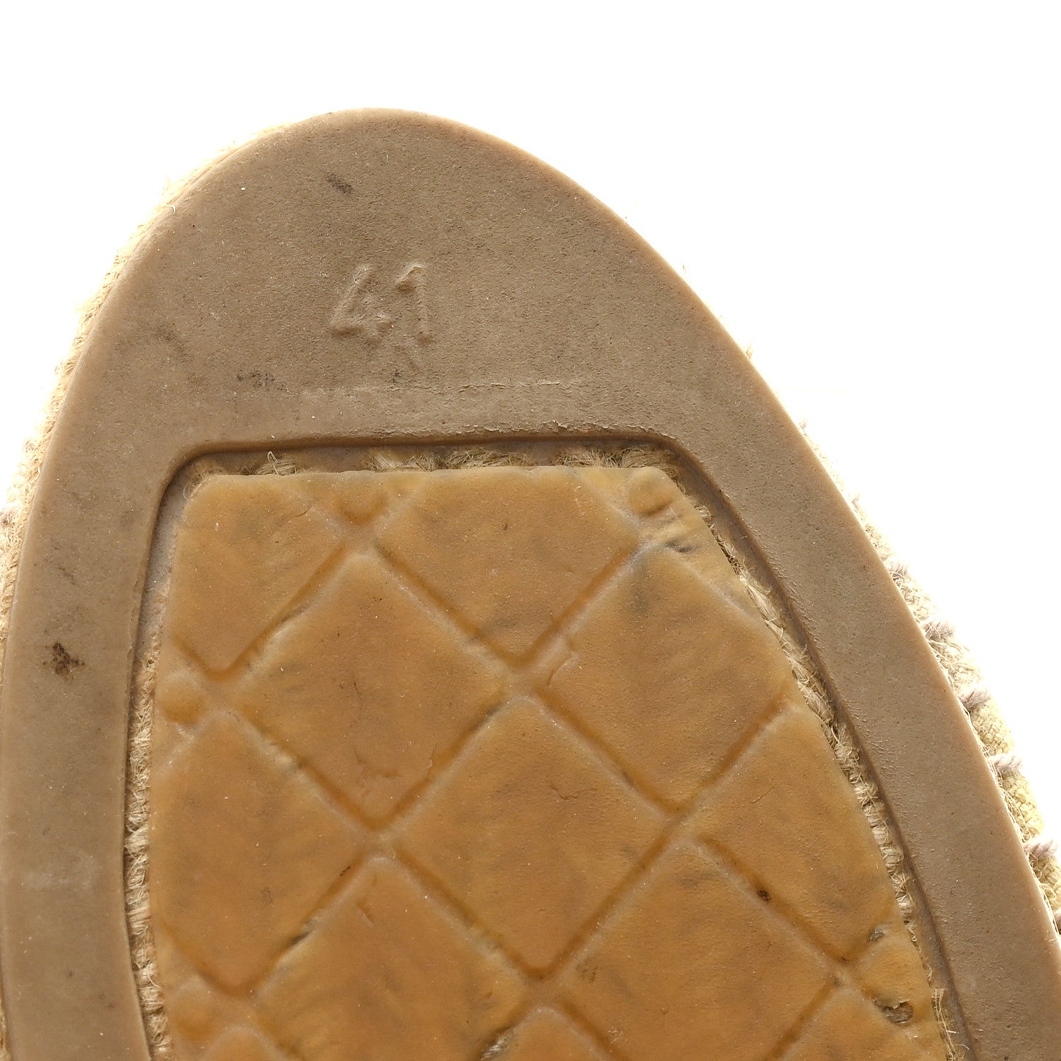 Canvas CC Espadrilles 41 Yellow Ecru