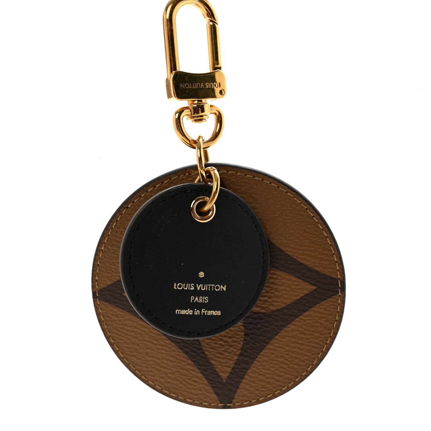 Monogram Reverse Key Holder Bag Charm