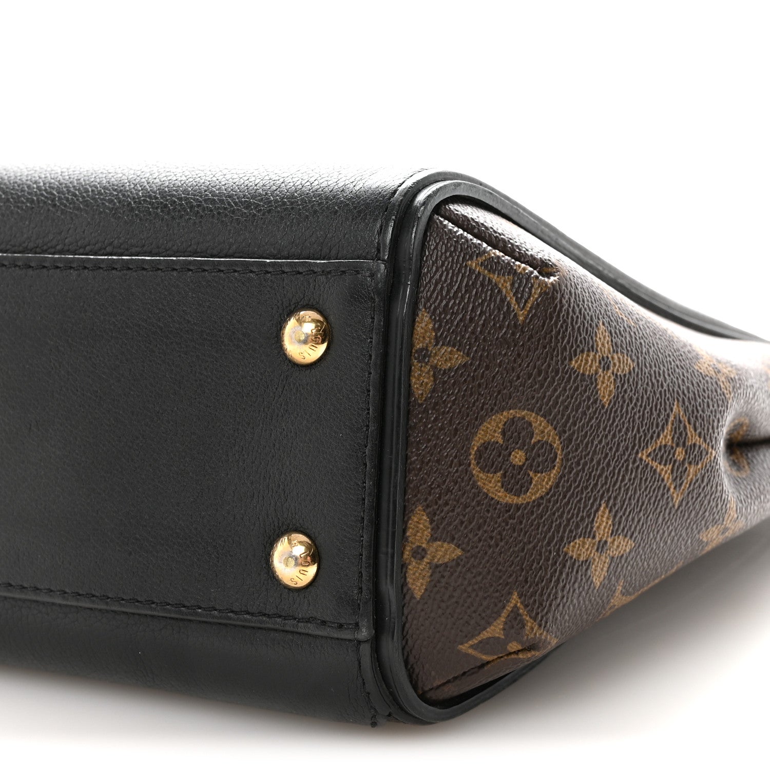 Calfskin Monogram Kimono Tote PM Black