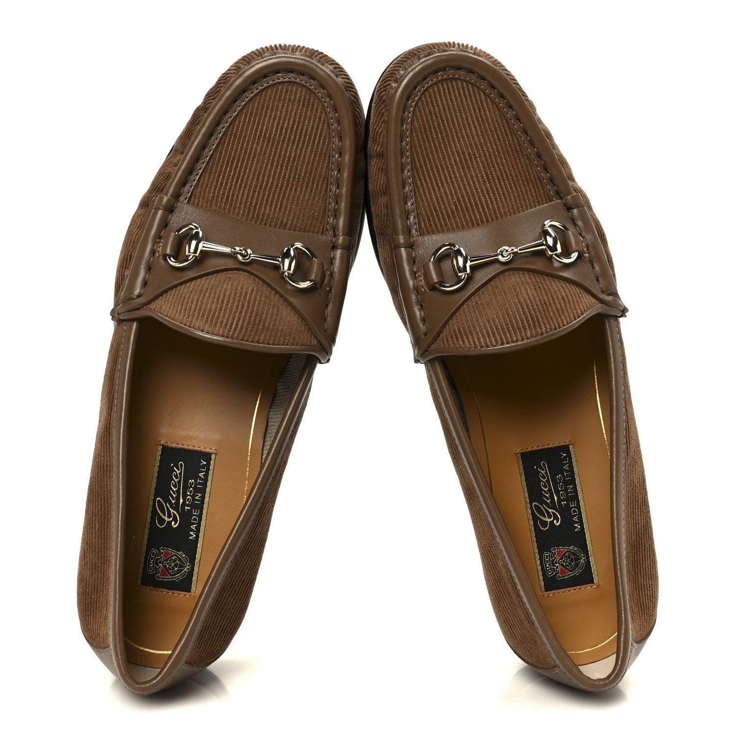 Corduroy Womens 1953 Horsebit Loafers 36 Velvety Camel
