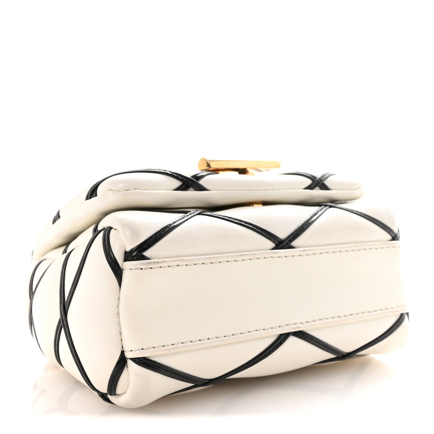Lambskin Malletage Pico GO-14 White Black