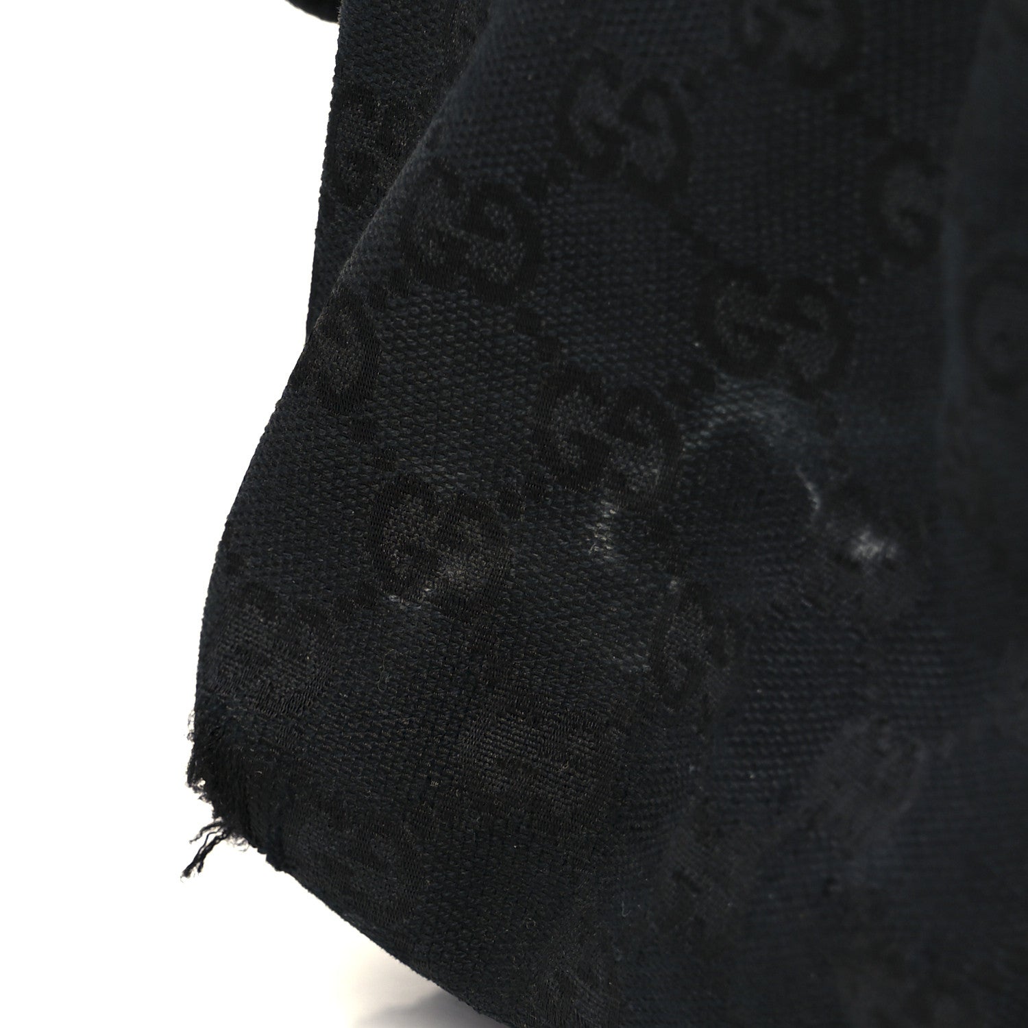 Monogram Diaper Messenger Bag Black