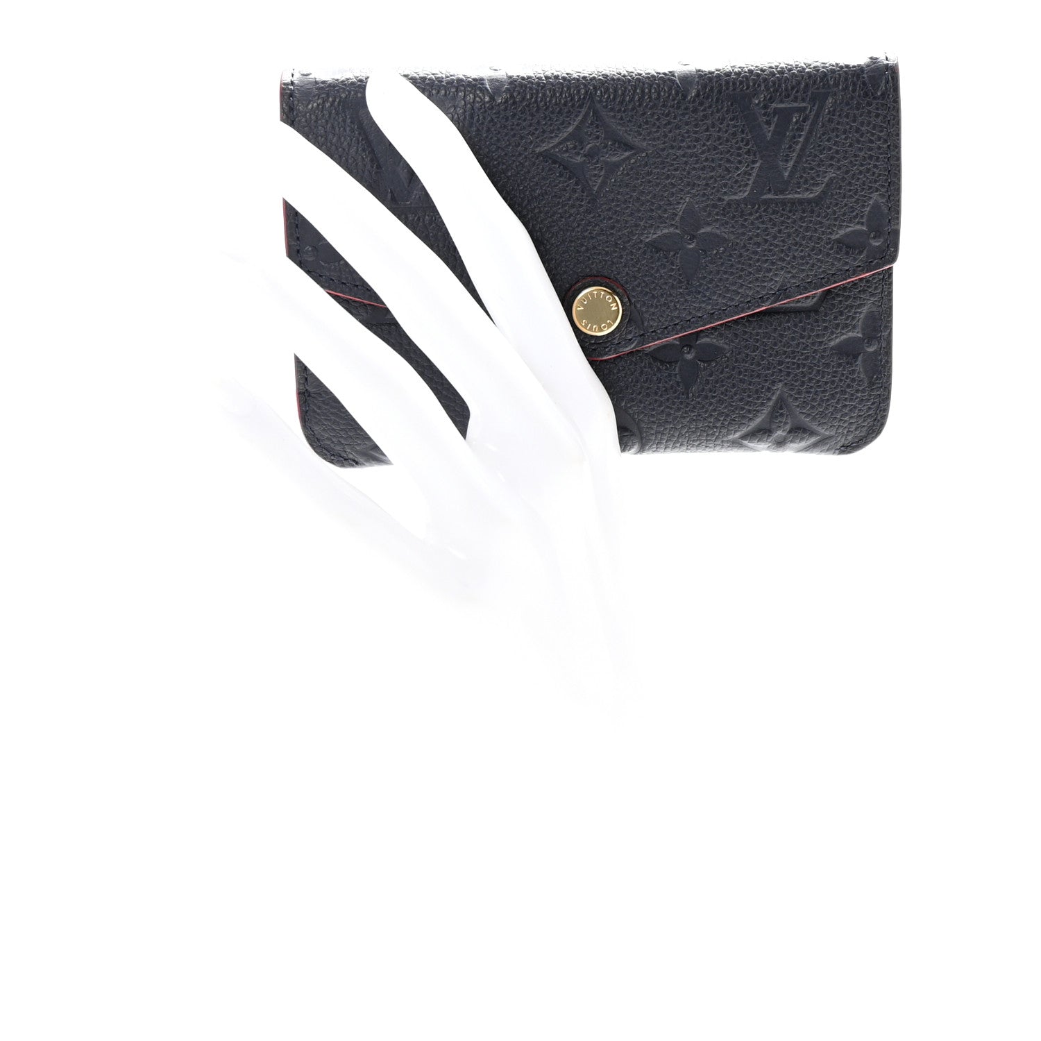 Empreinte Key Pouch Marine Rouge