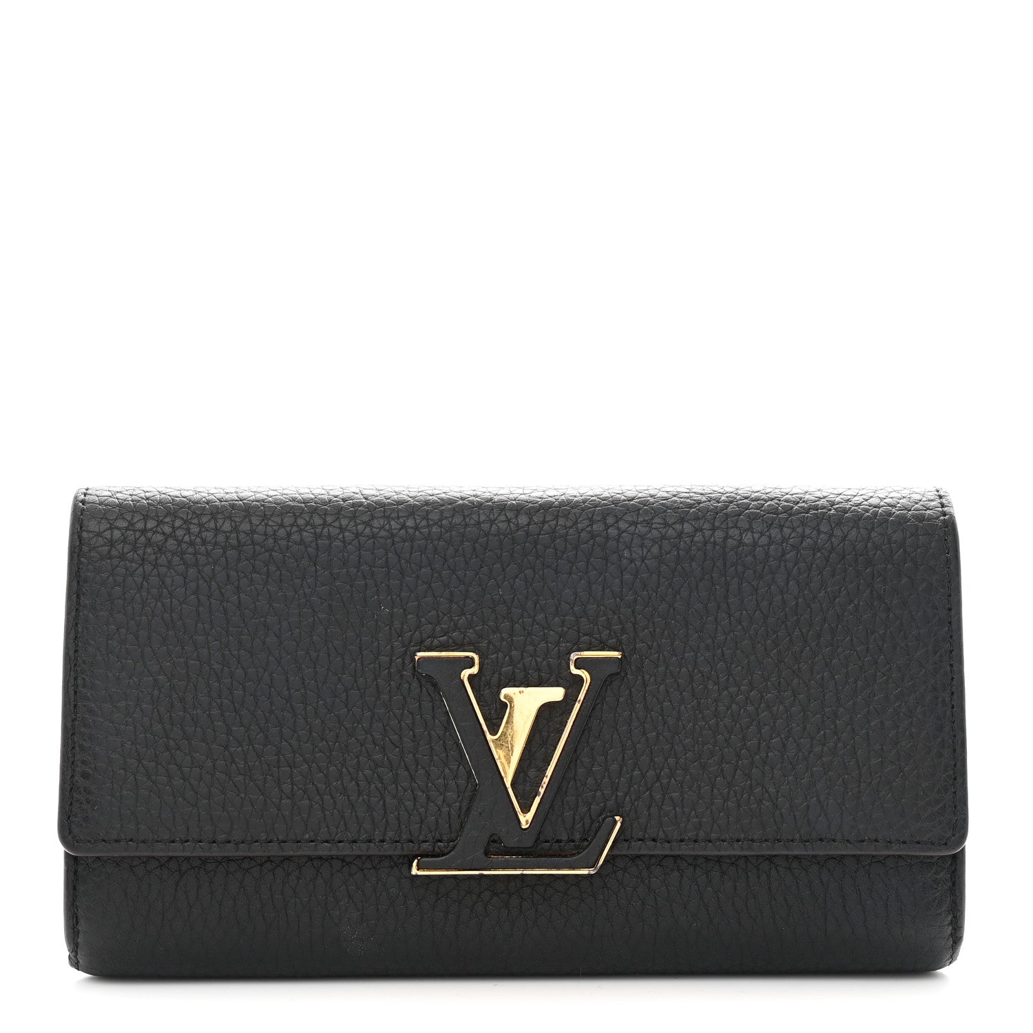 Taurillon Capucines Wallet Black