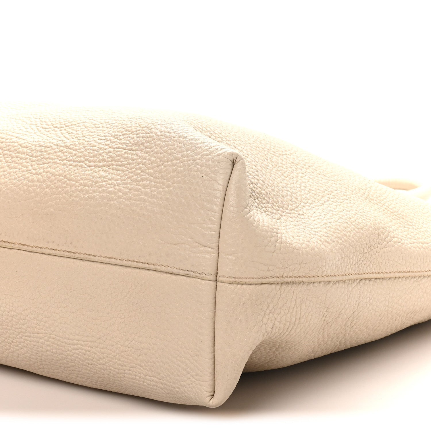 Vitello Daino Shopping Tote Sabbia