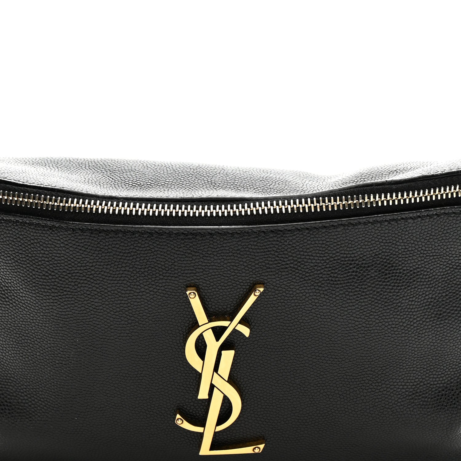 Grain De Poudre Monogram Belt Bag Black