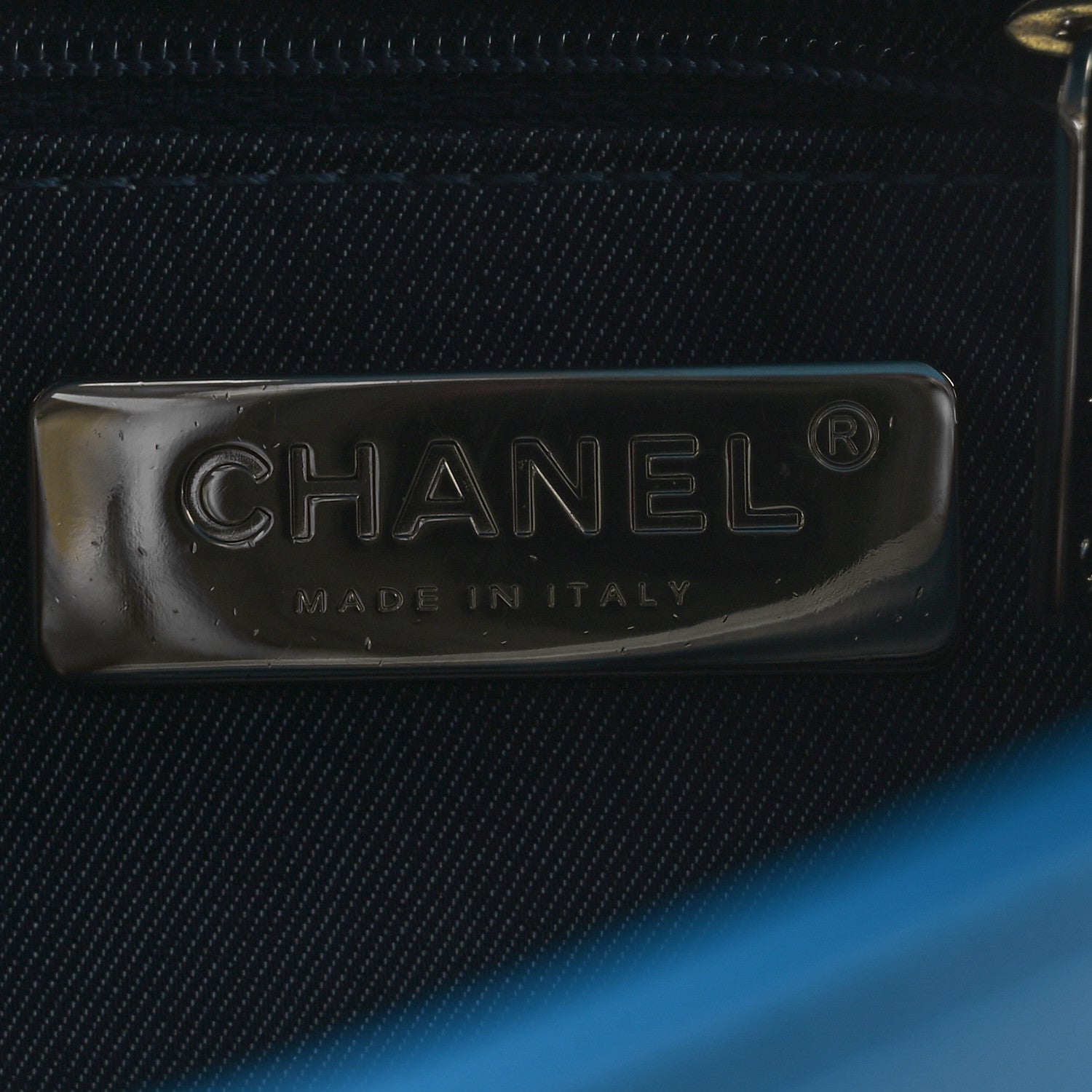 Lambskin CC Mania Flap Bag Turquoise