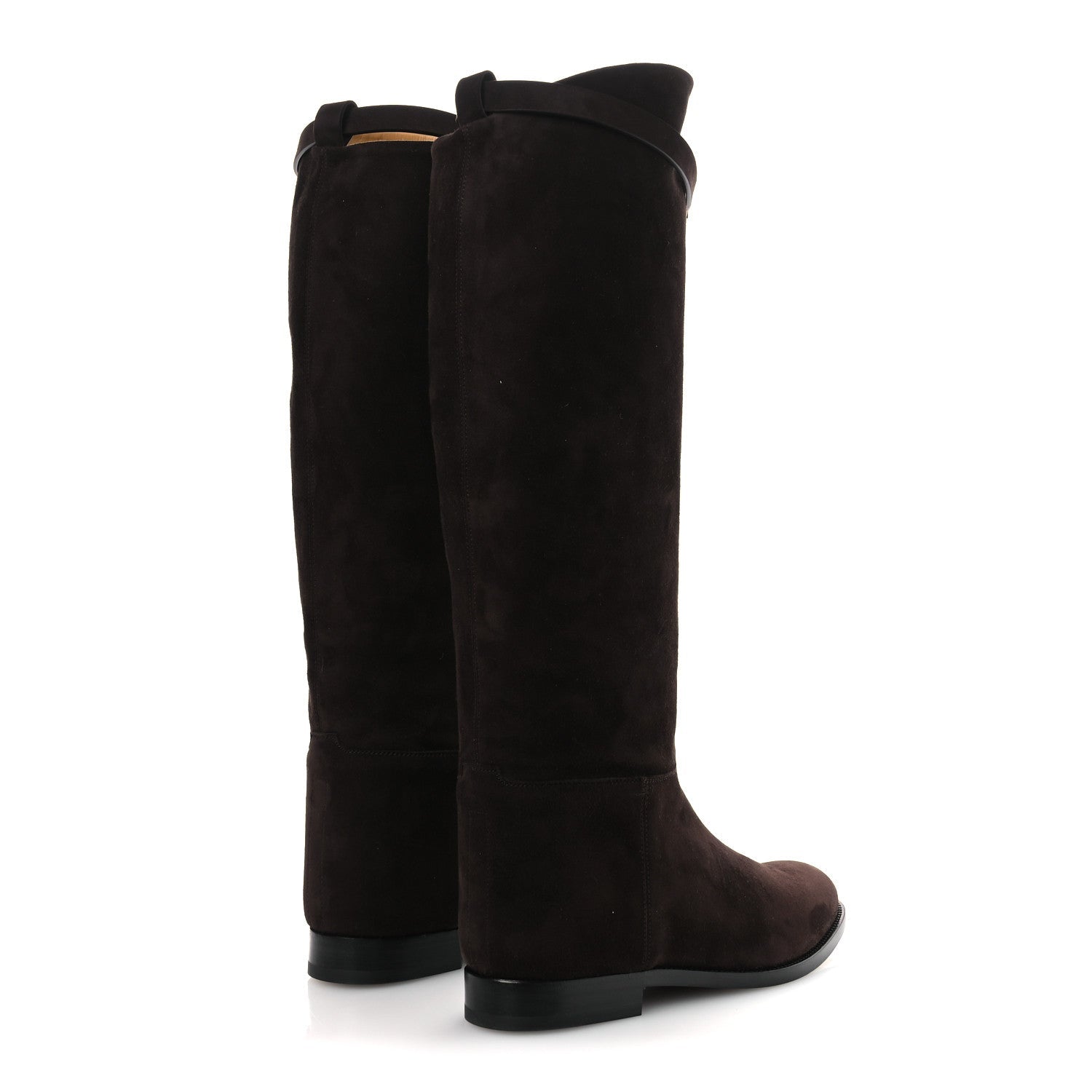 Suede Kelly Jumping Boots 38 Marron Ebene