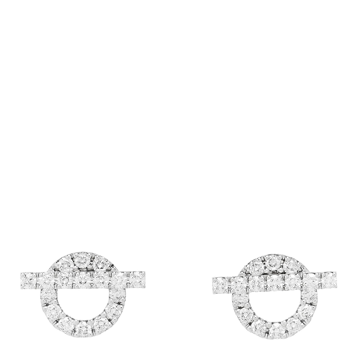 18K White Gold Diamond Finesse Earrings