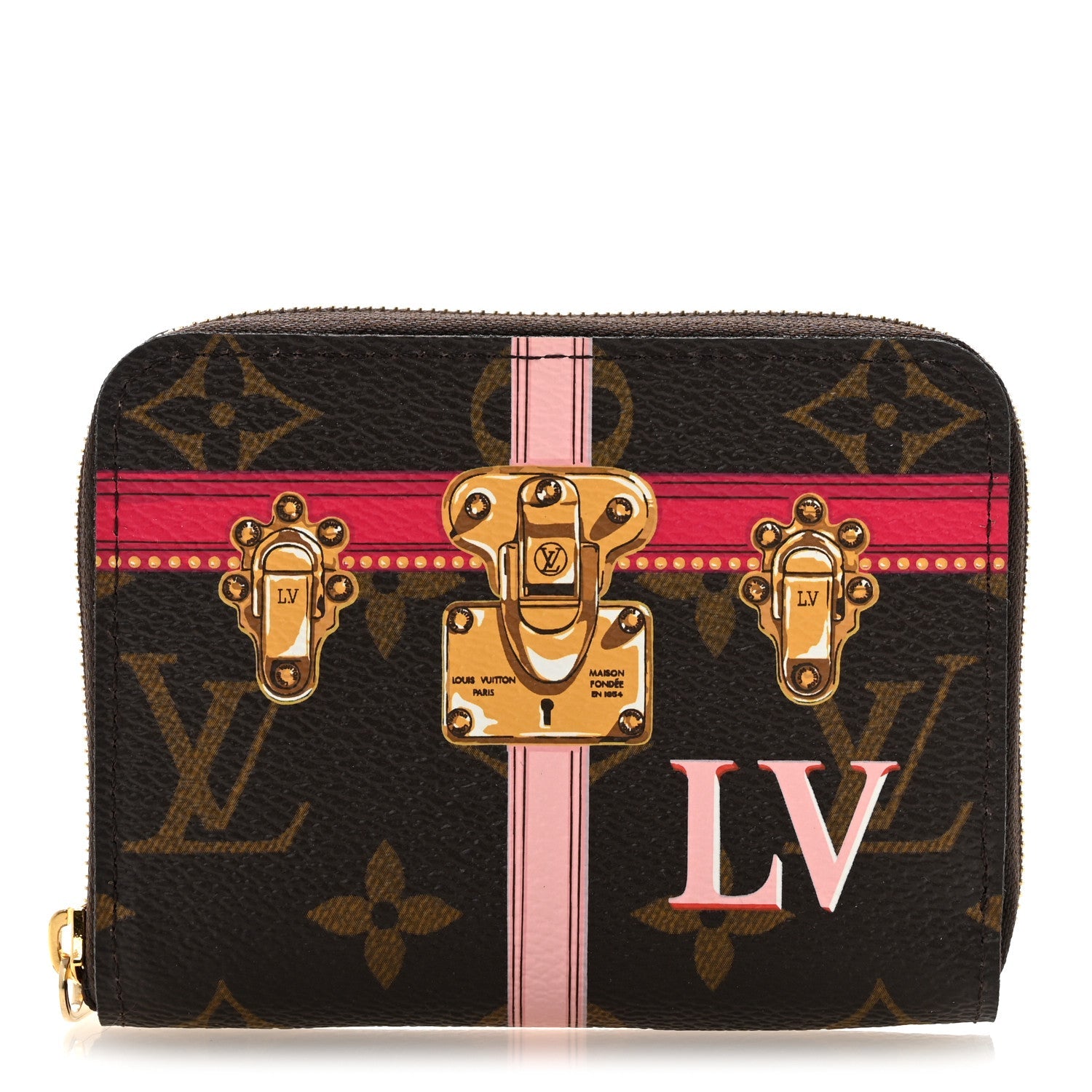 Monogram Summer Trunks Zippy Coin Purse
