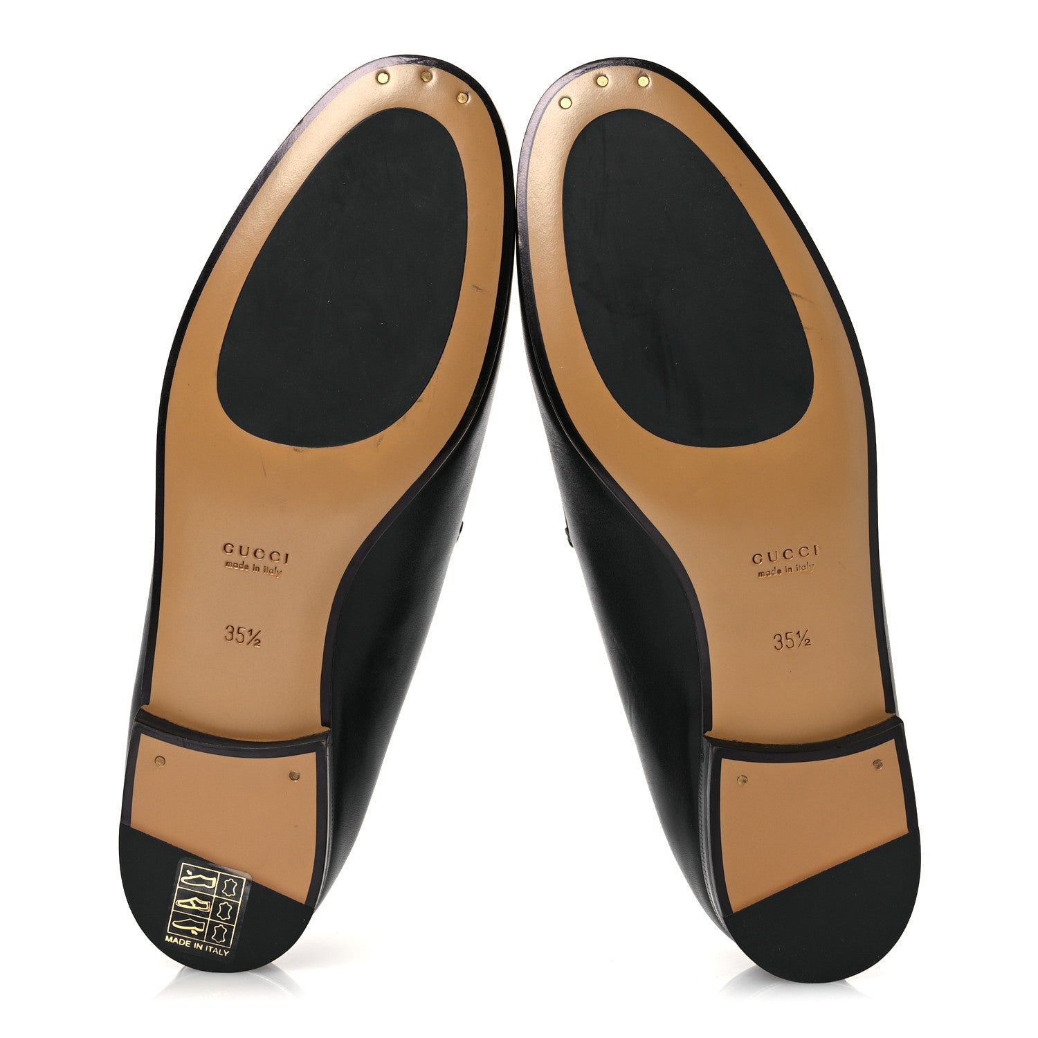 Calfskin Womens Jordaan Loafers 35.5 Black