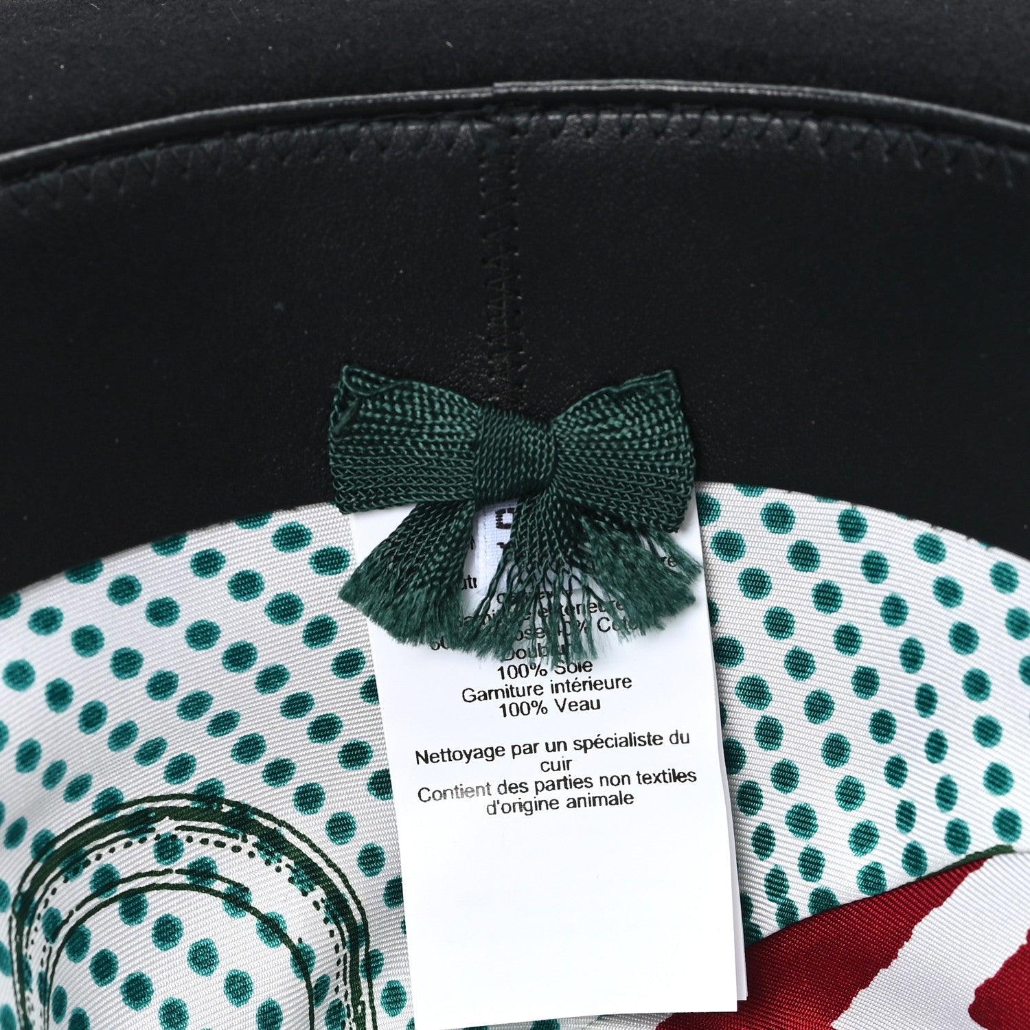 Rabbit Felt Hat Black