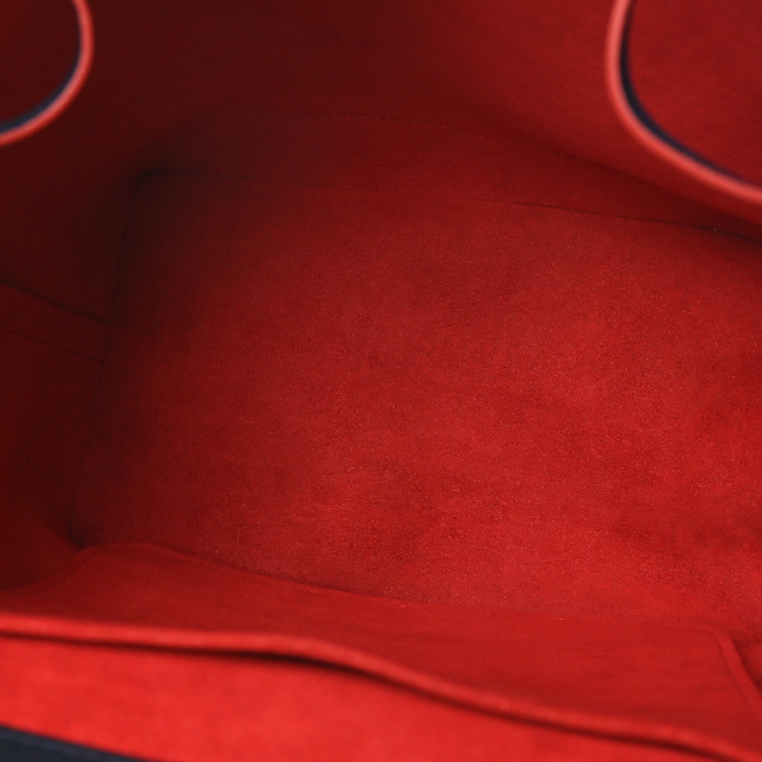 Soft Calfskin Lockme Backpack Marine Rouge