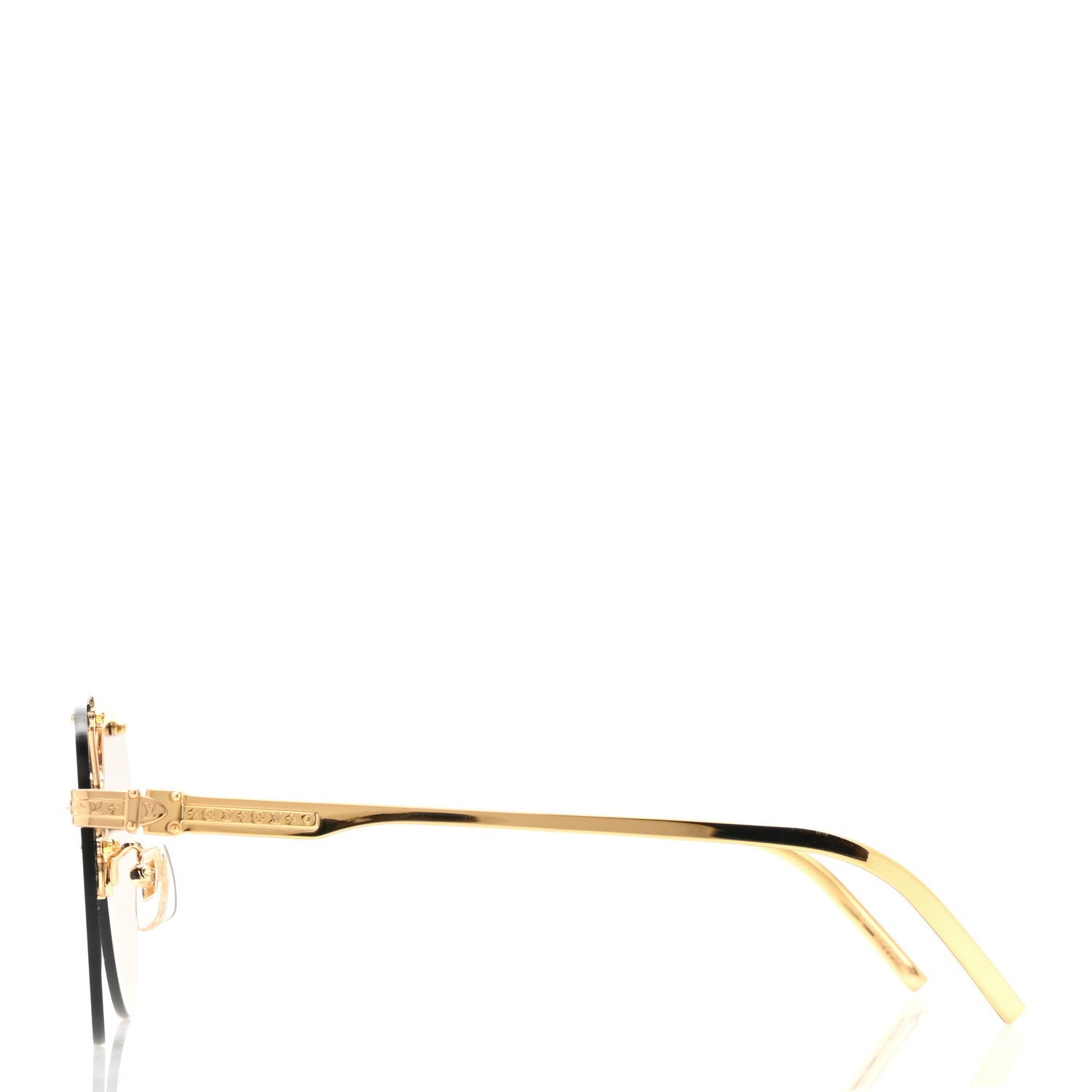 Metal LV Ash Sunglasses Z1261E Gold