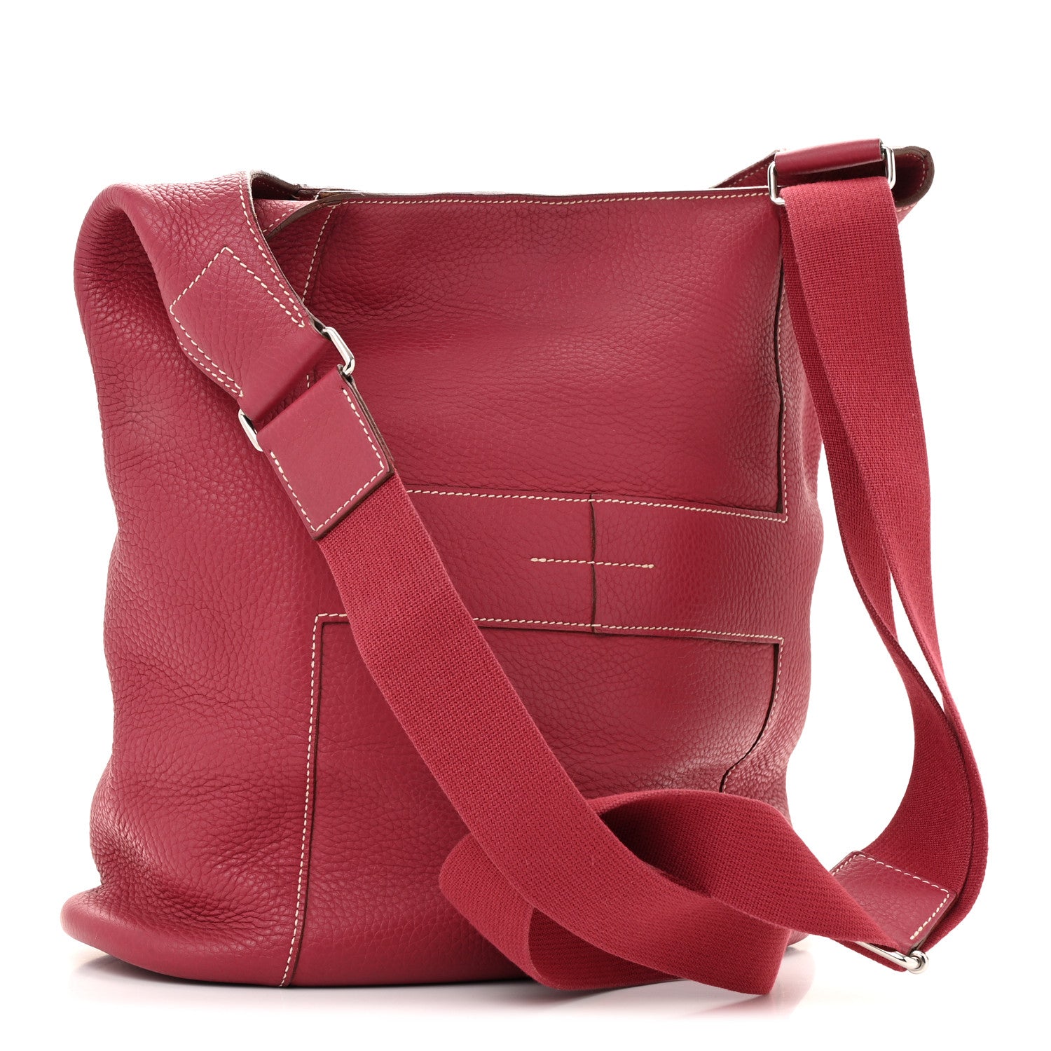 Taurillon Clemence Sac Good News GM Rubis