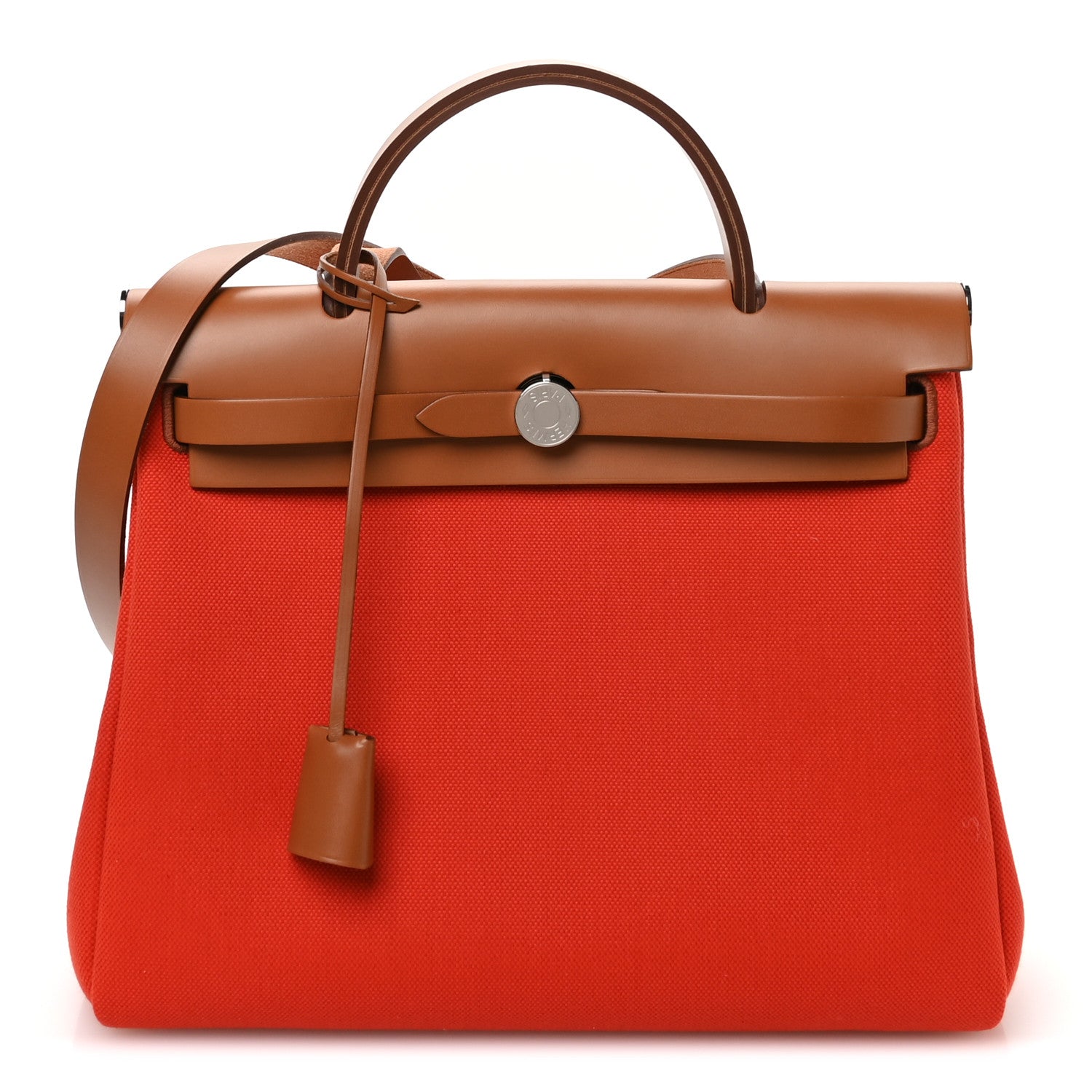 Vache Hunter Toile Herbag Zip Retourne 31 PM Orange Mecano Fauve