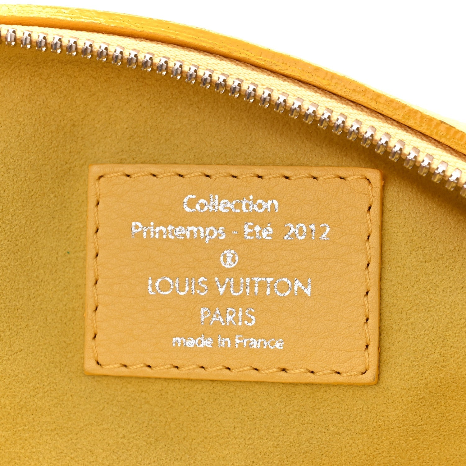 Monogram Denim Speedy Round Yellow