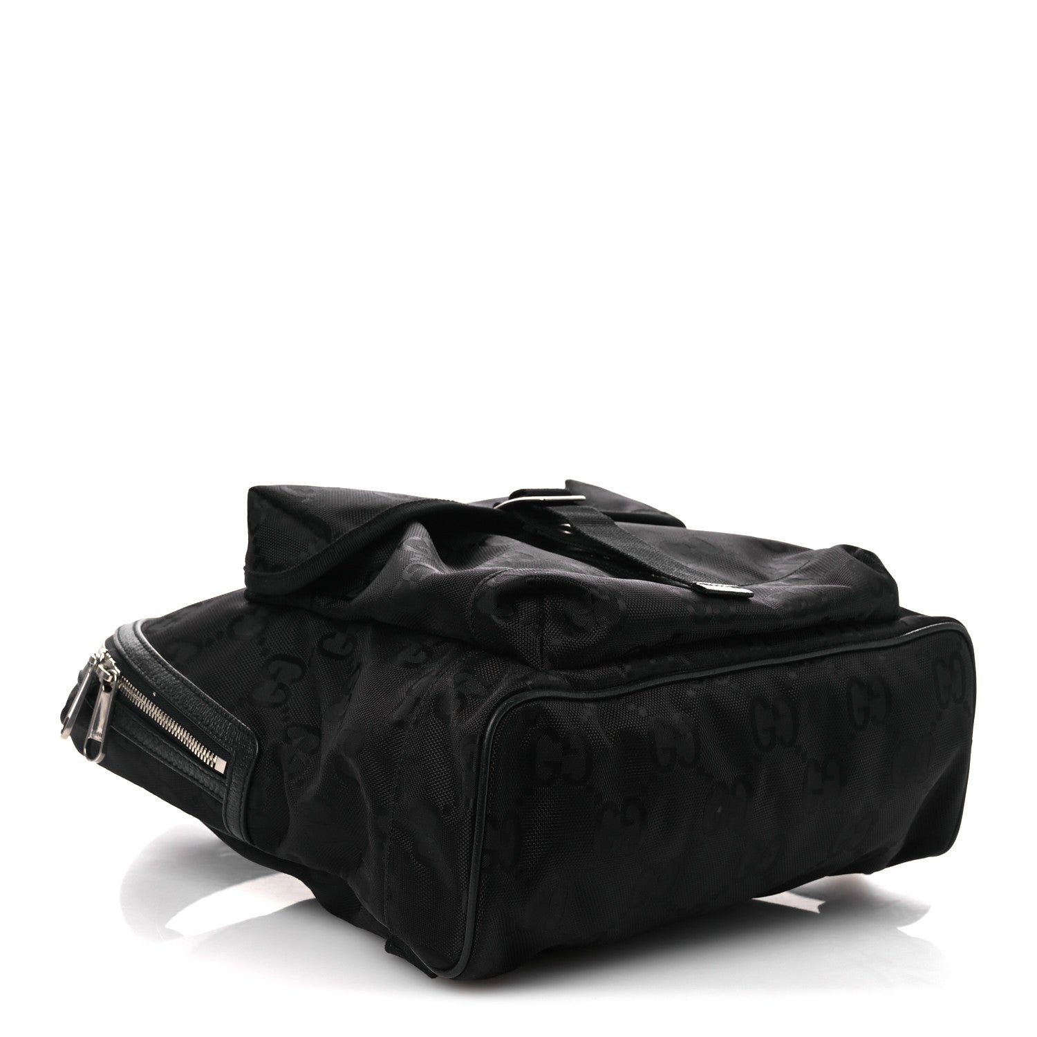 Econyl Nylon Monogram Off The Grid Backpack Black
