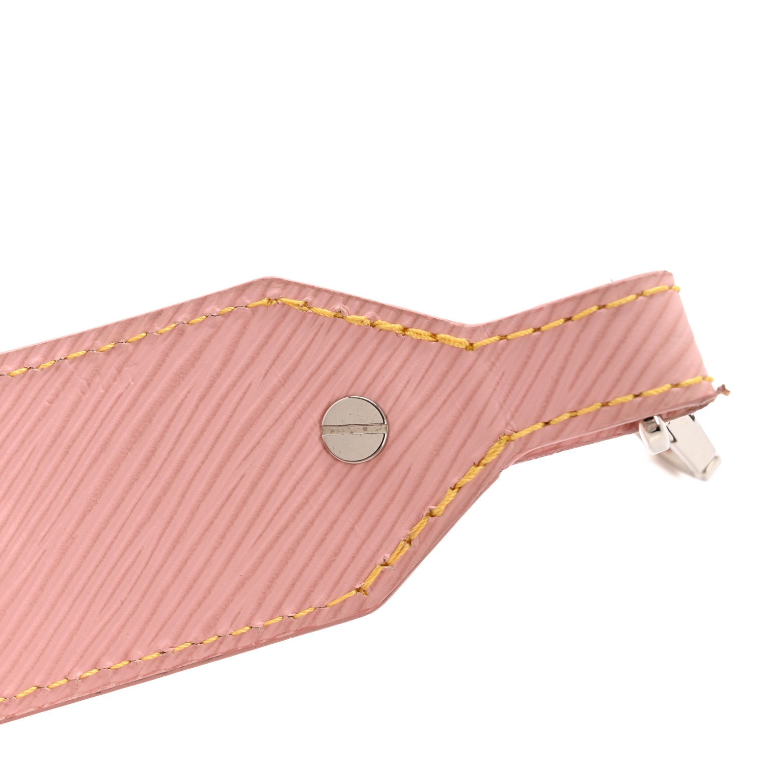 Epi Mechanical Flowers Bandouliere Shoulder Strap Rose Ballerine