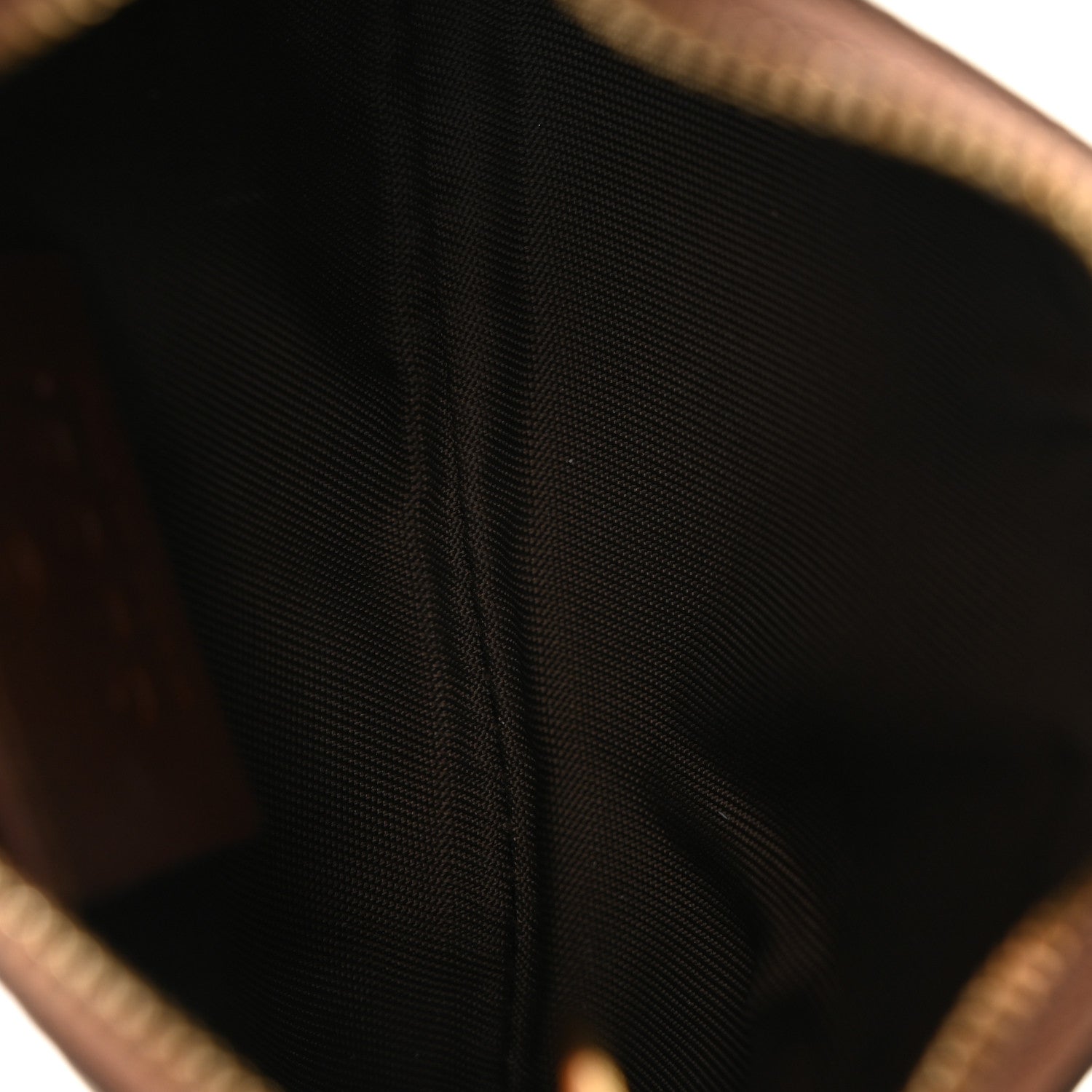 GG Supreme Monogram Key Case Brown